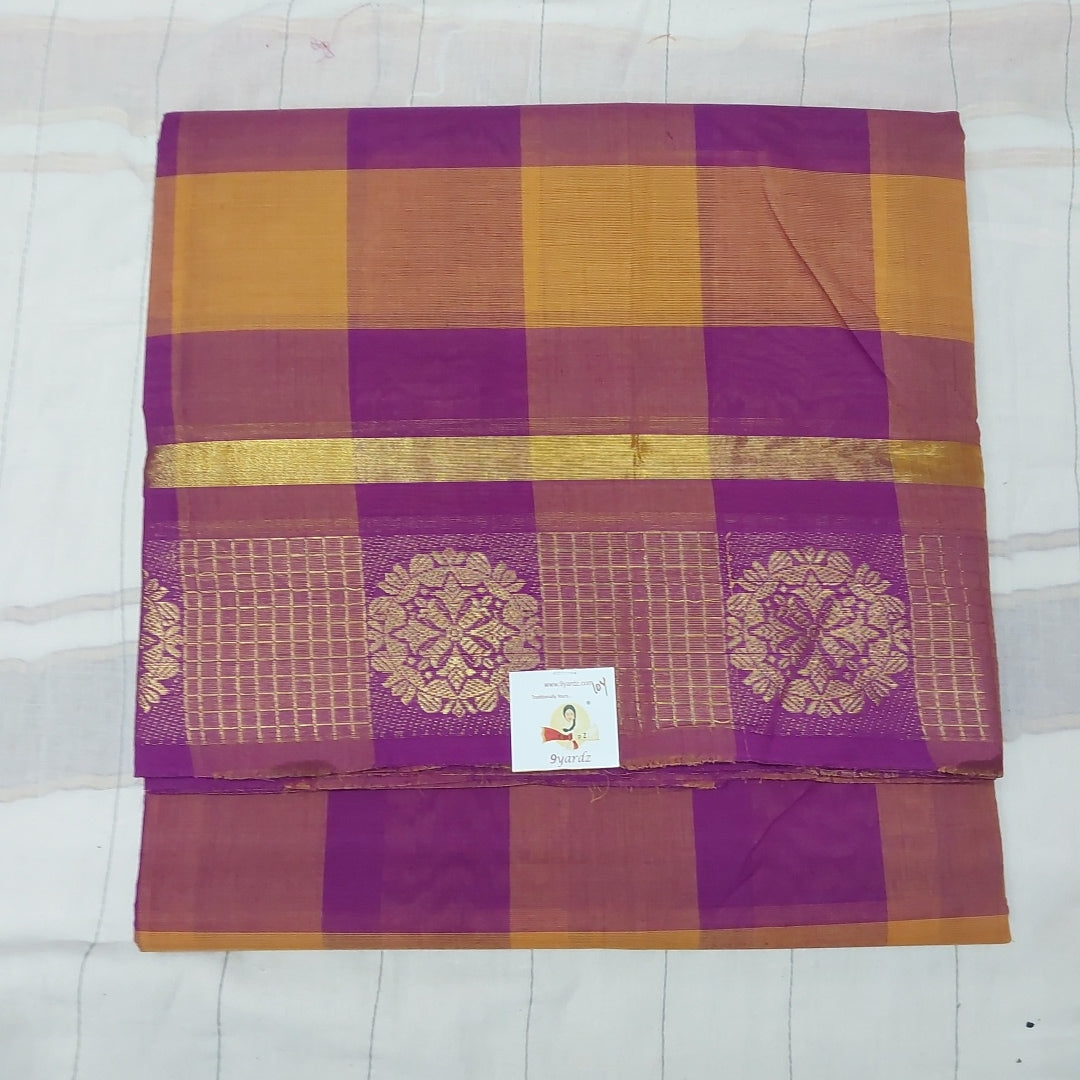 Arupukottai cotton 10 yards madisar