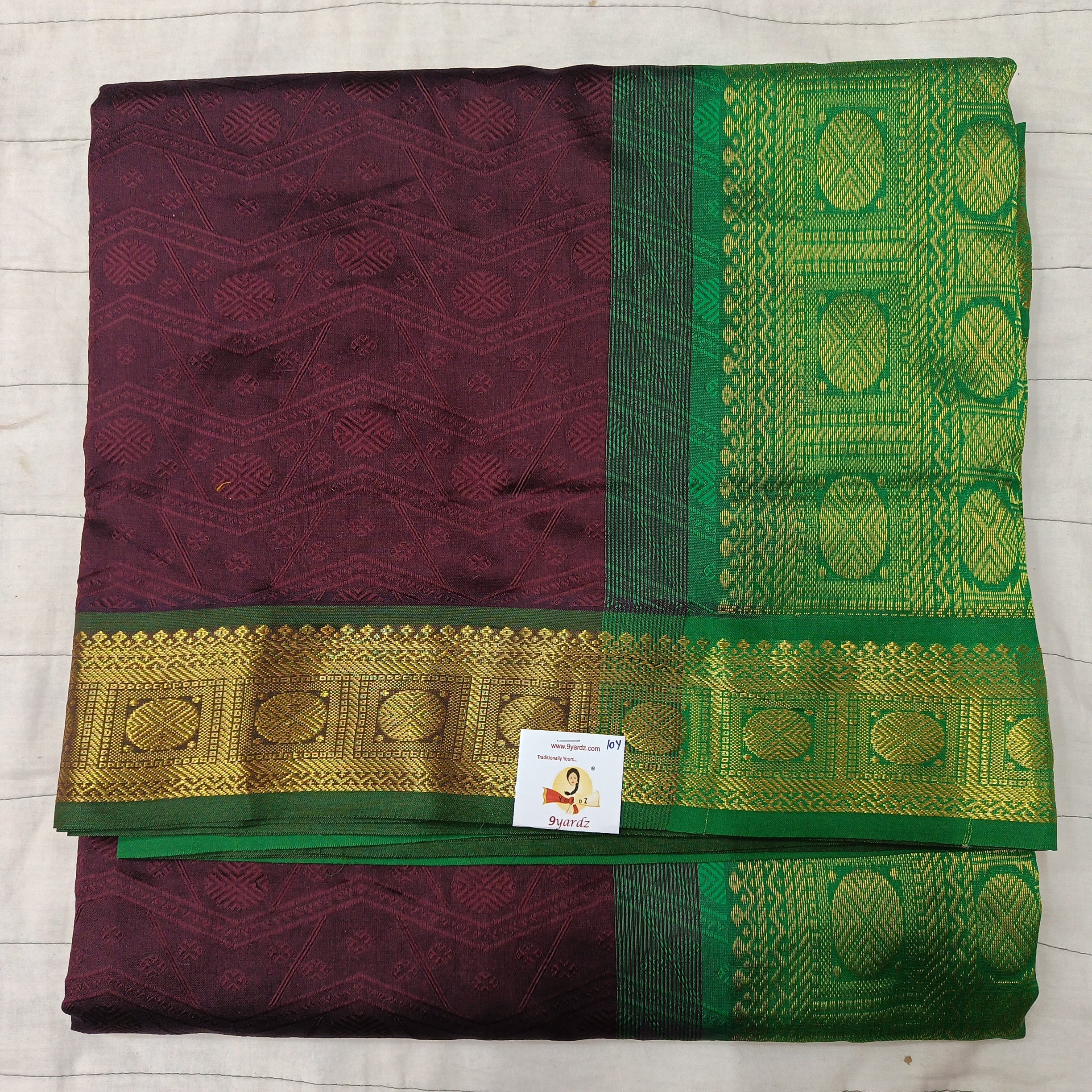 Semi Silk cotton Embossed Madisar