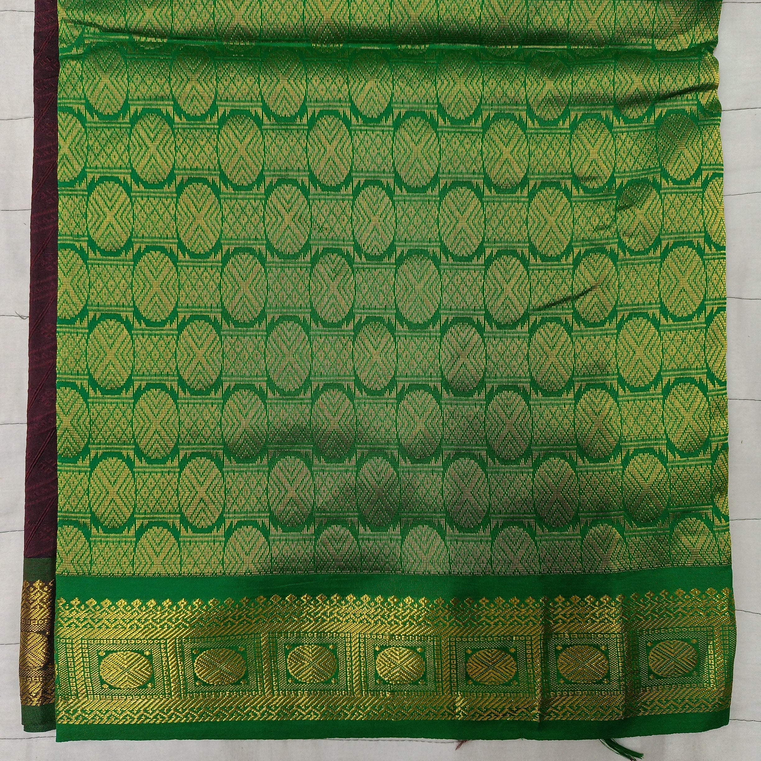 Semi Silk cotton Embossed Madisar