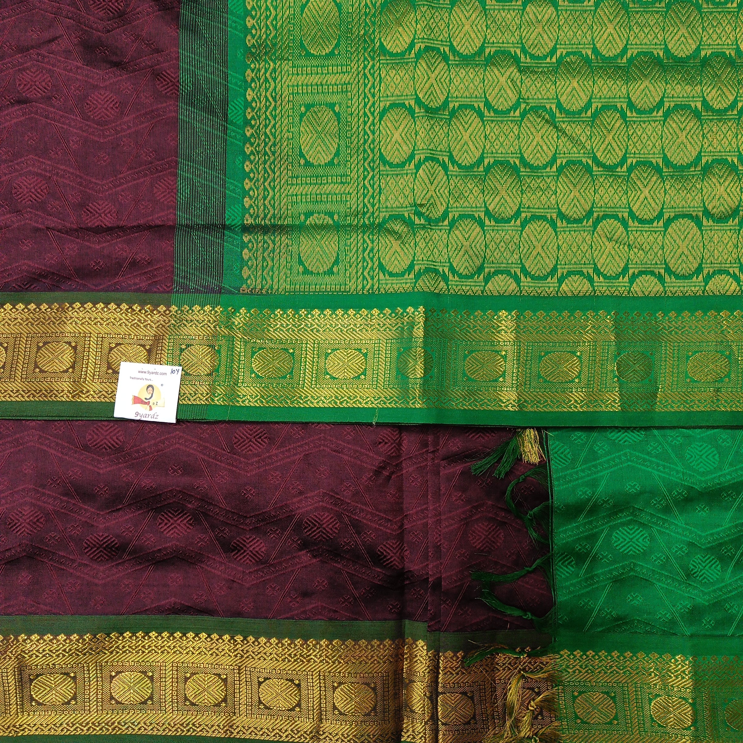 Semi Silk cotton Embossed Madisar