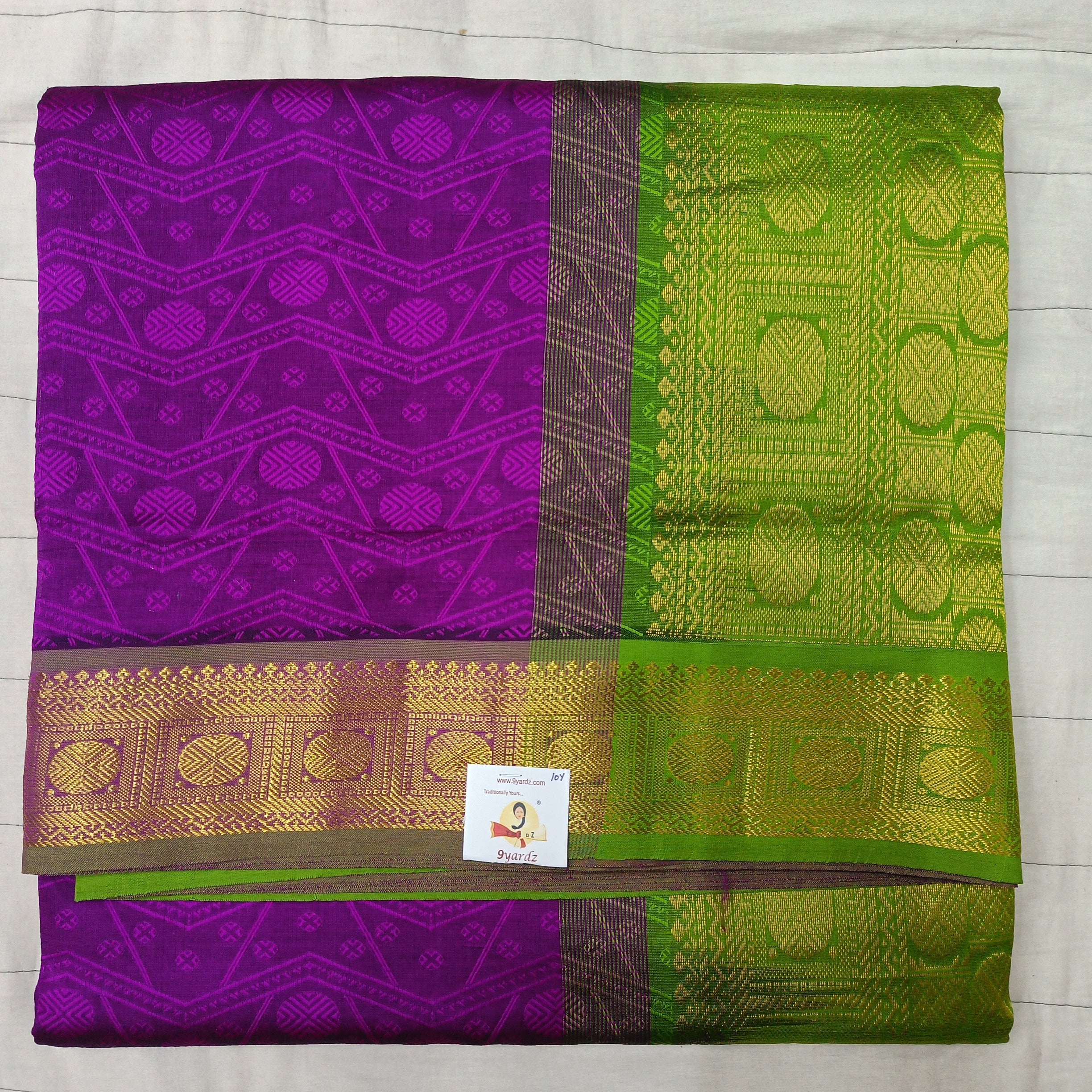 Semi Silk cotton Embossed Madisar