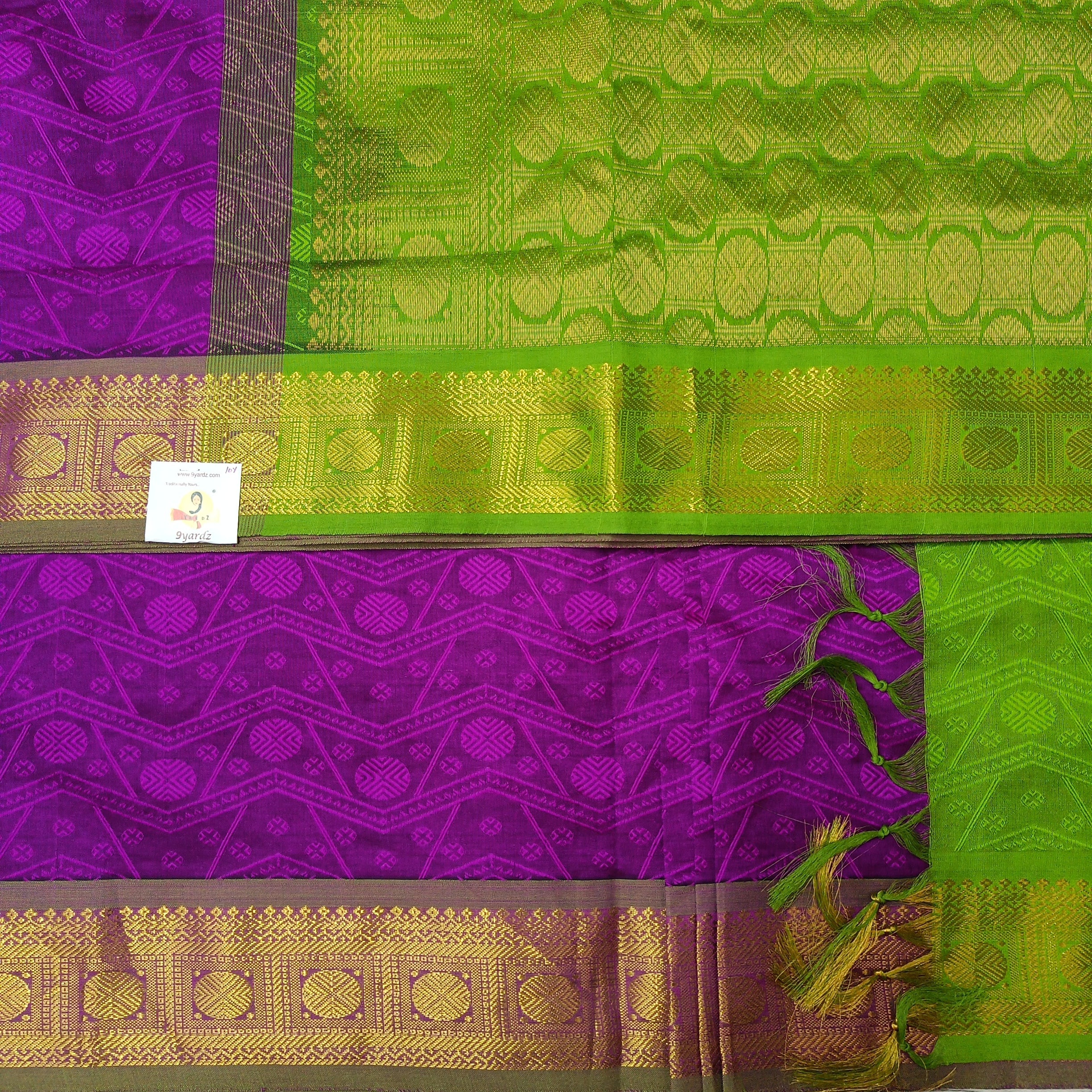 Semi Silk cotton Embossed Madisar