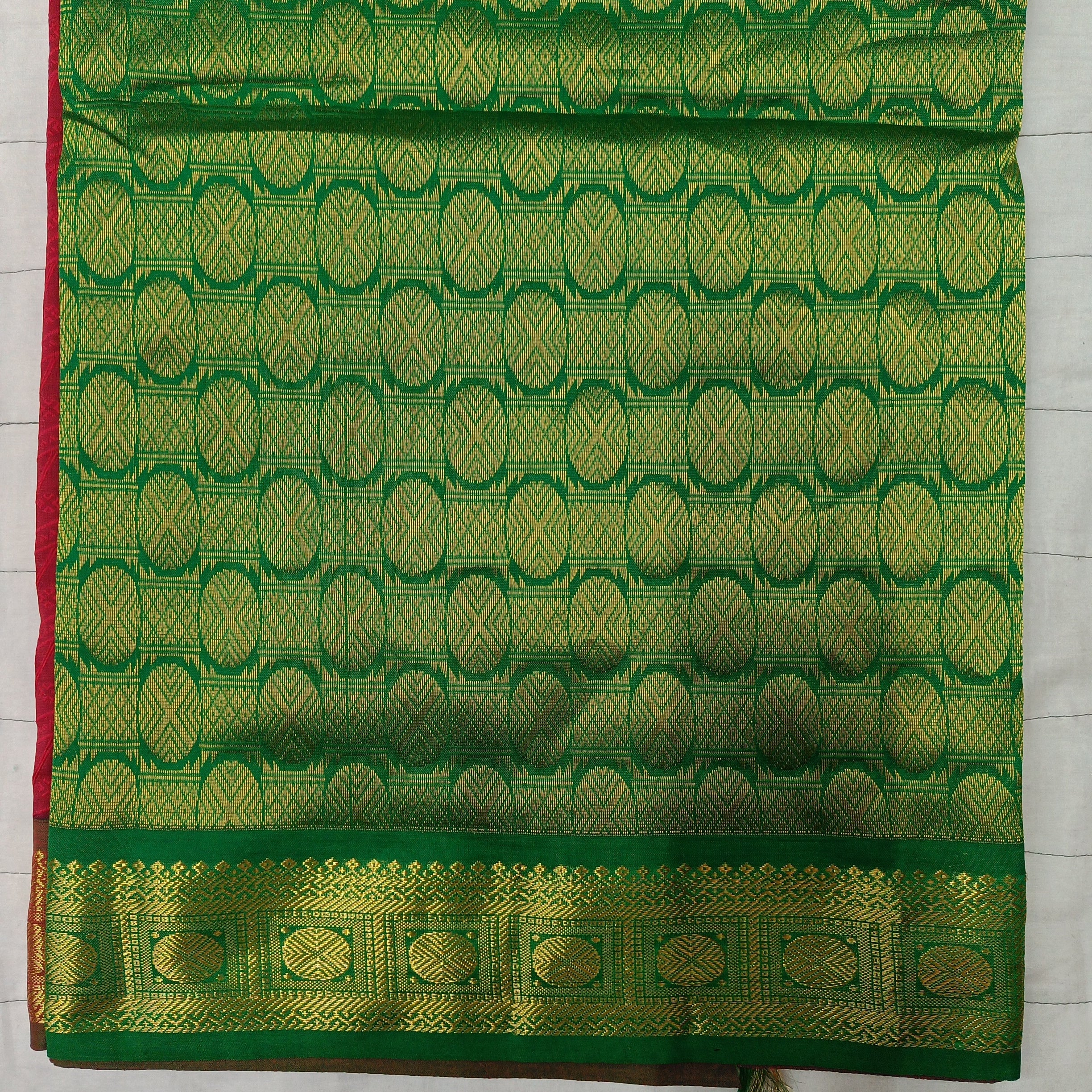 Semi Silk cotton Embossed Madisar