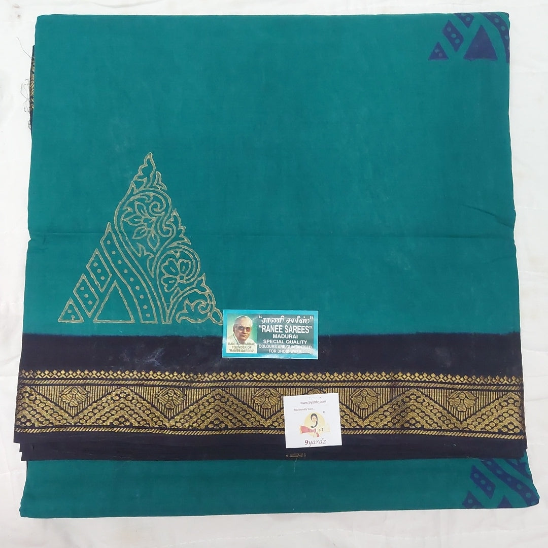 Ranee voyal saree 10.5yardz(9.5mtrs)