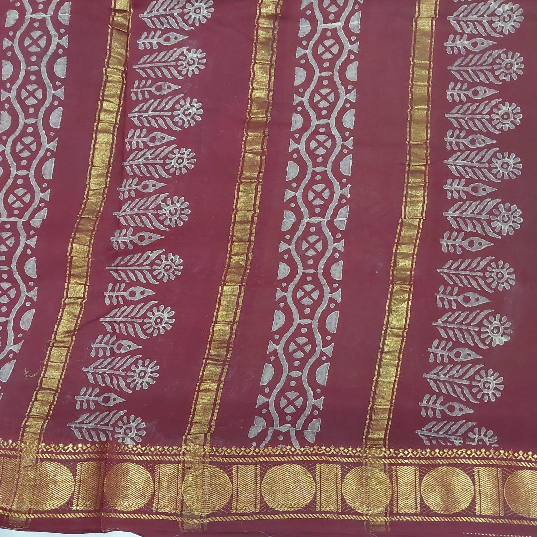 Ranee voyal saree 10.5yardz(9.5mtrs)