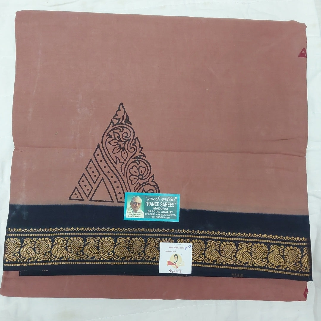 Ranee voyal saree 10.5yardz(9.5mtrs)