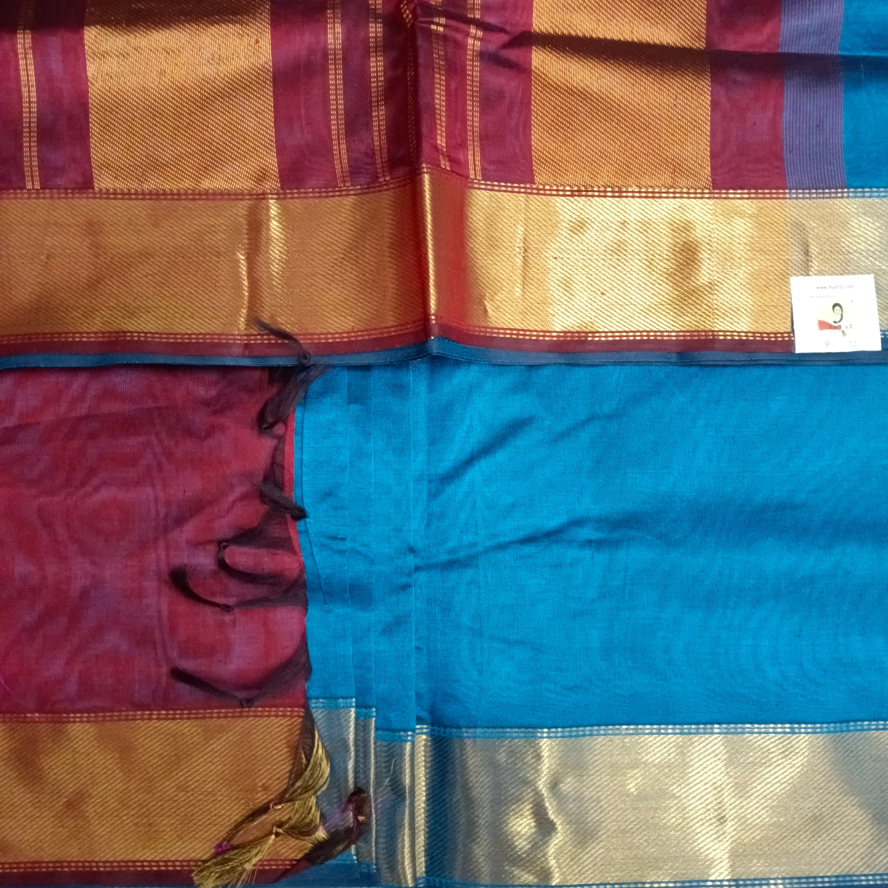 Pure silk cotton 10yards madisar