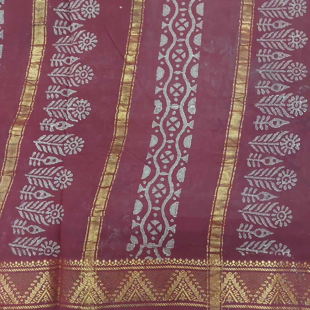 Ranee voyal saree 10.5yardz(9.5mtrs)