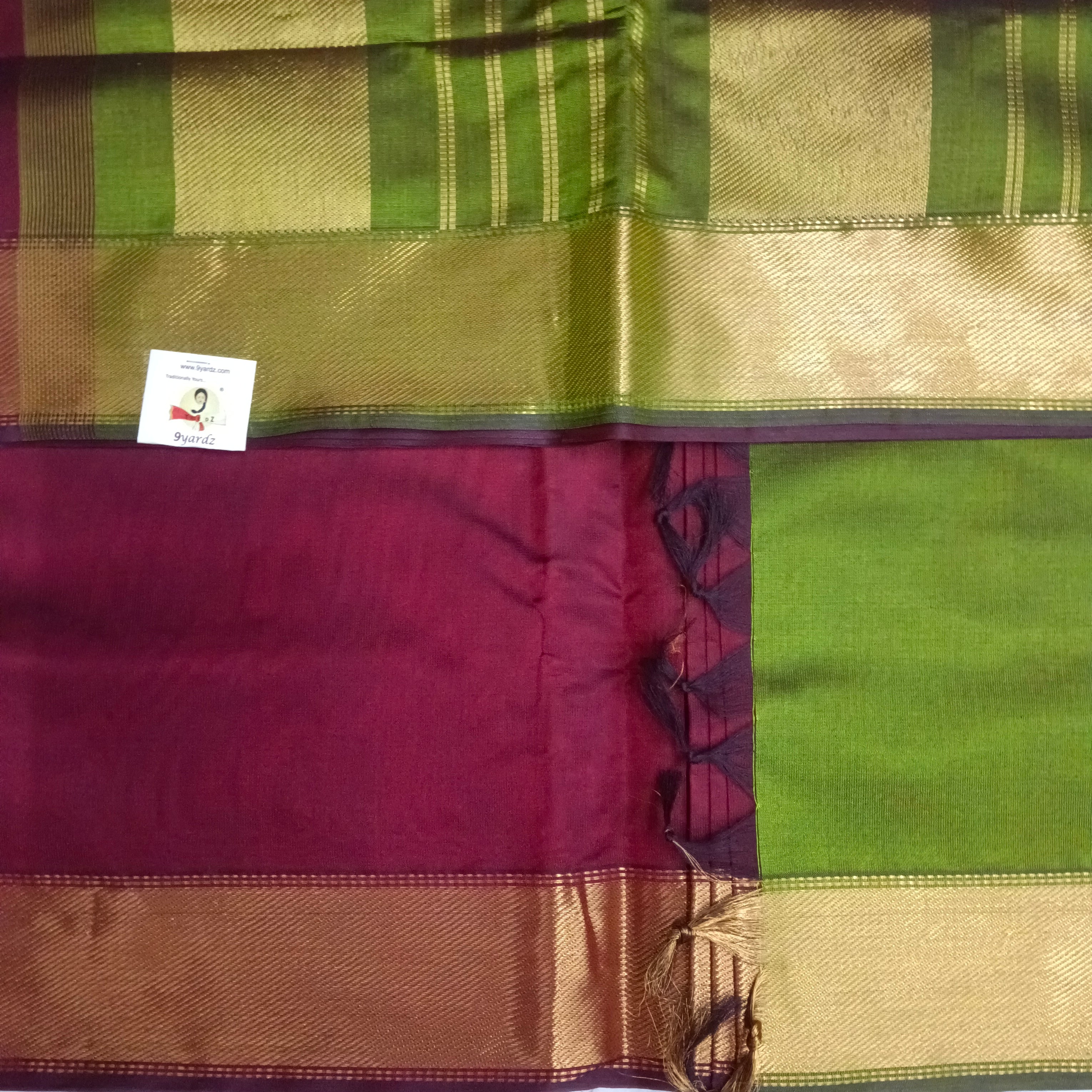 Pure silk cotton 10yards madisar