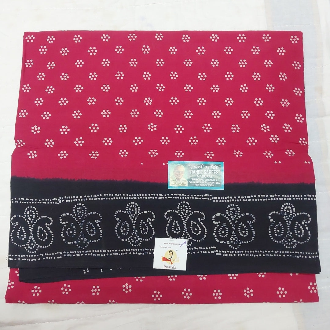 Ranee voyal saree 10.5yardz(9.5mtrs)