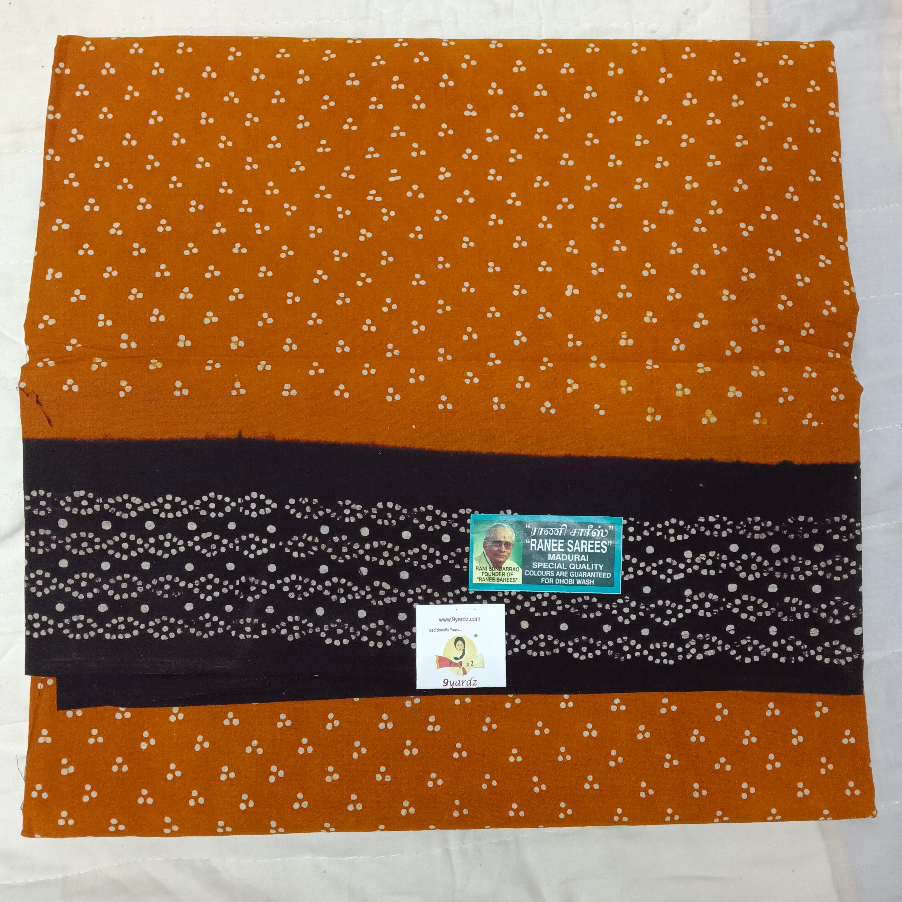 Ranee voyal saree 10.5yardz(9.5mtrs)