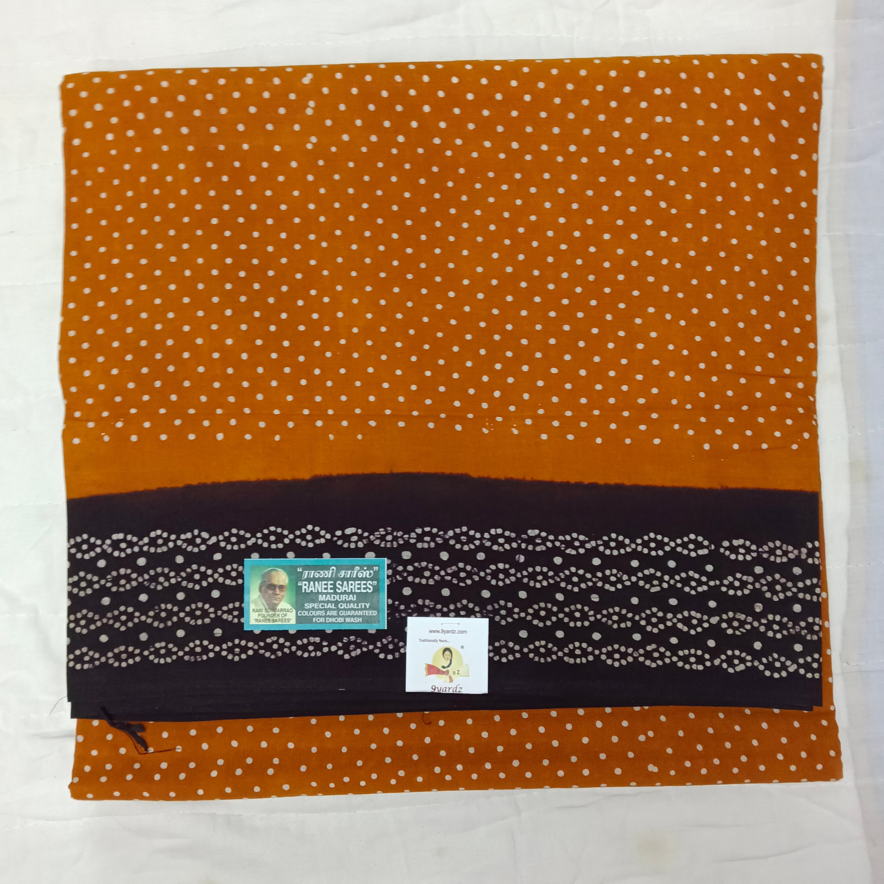 Ranee voyal saree 10.5yardz(9.5mtrs)