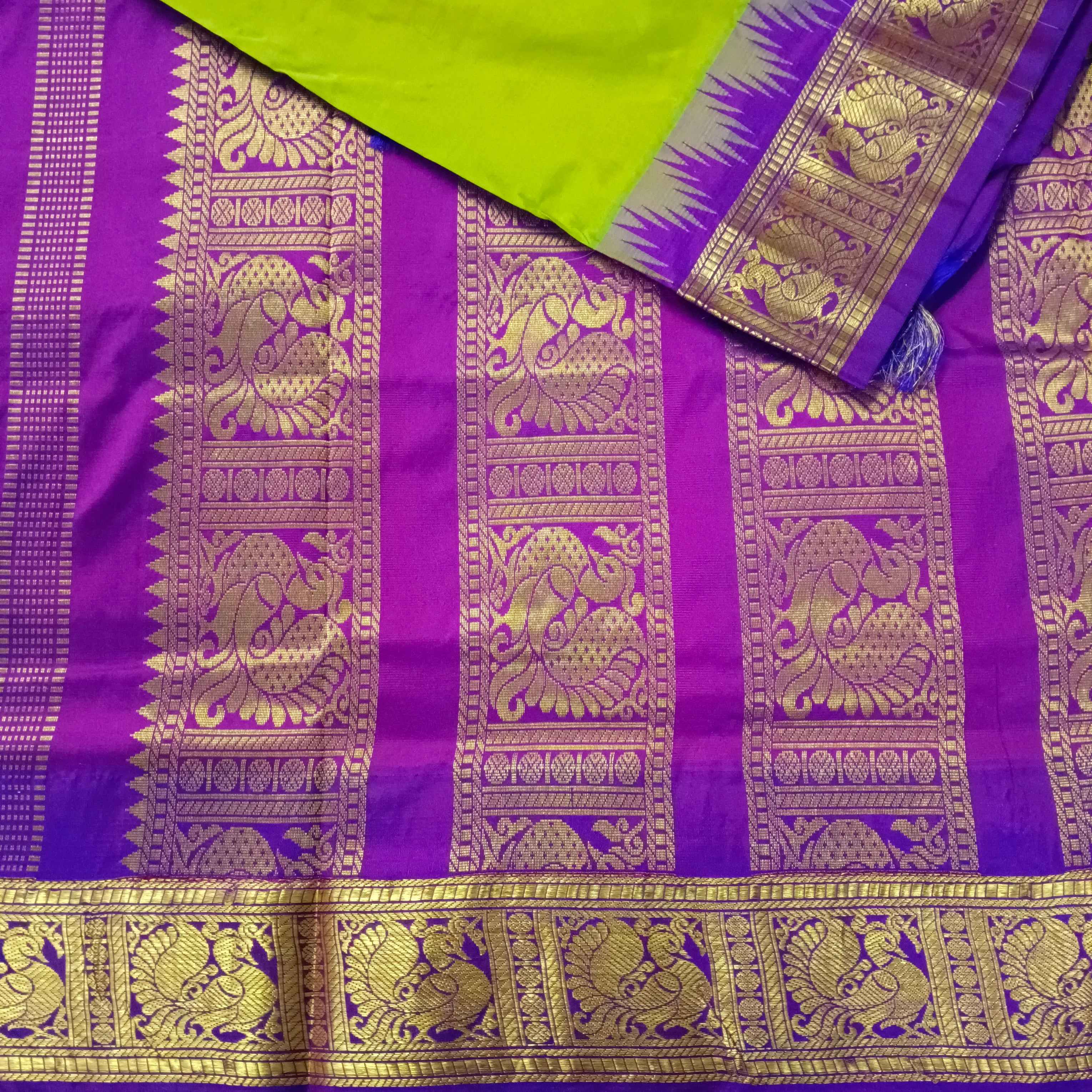 Pure silk 11yards
