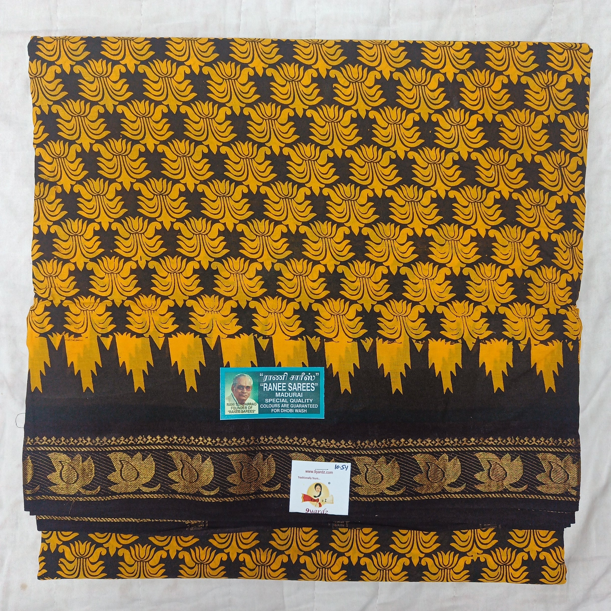 Ranee voyal saree 10.5yardz(9.5mtrs)