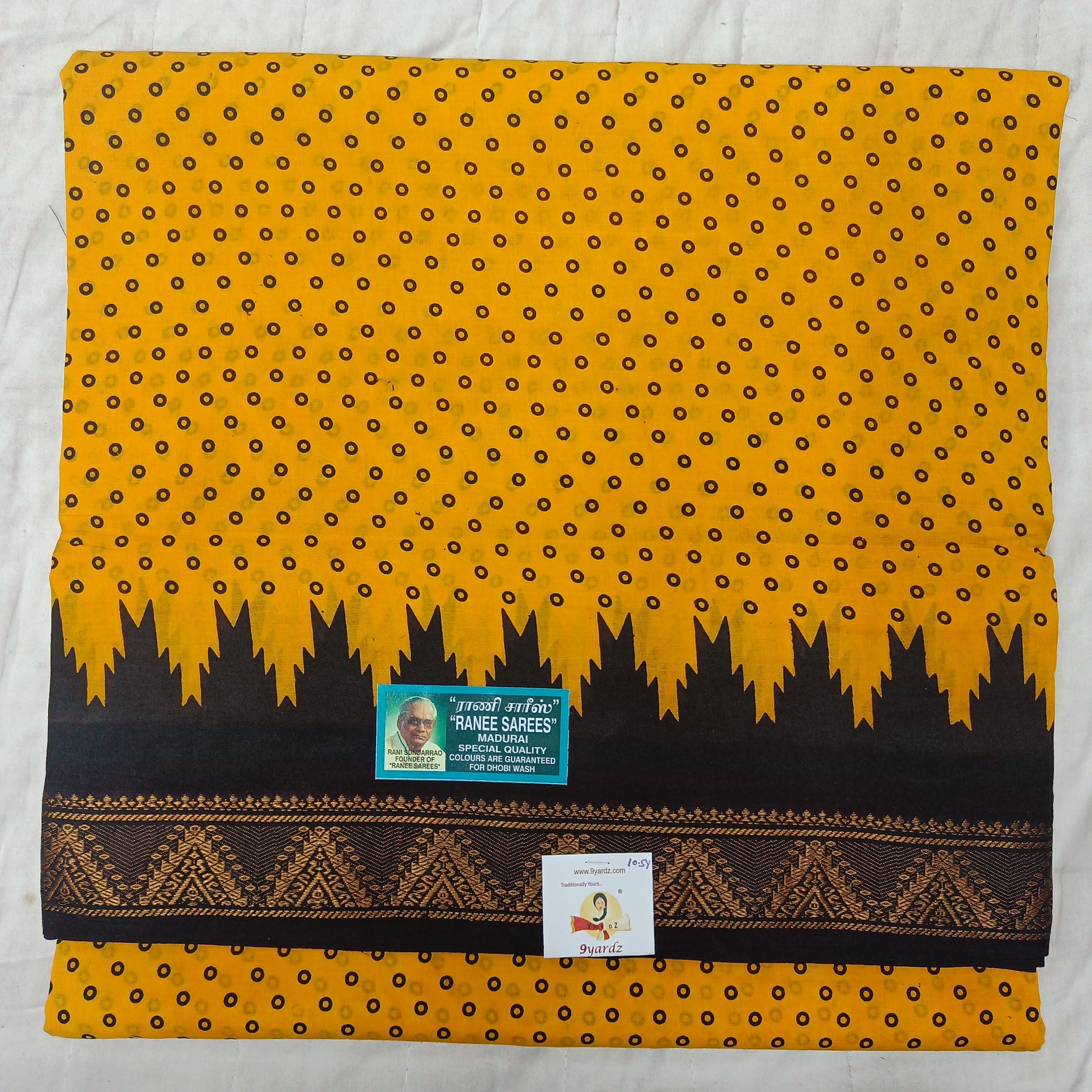 Ranee voyal saree 10.5yardz(9.5mtrs)
