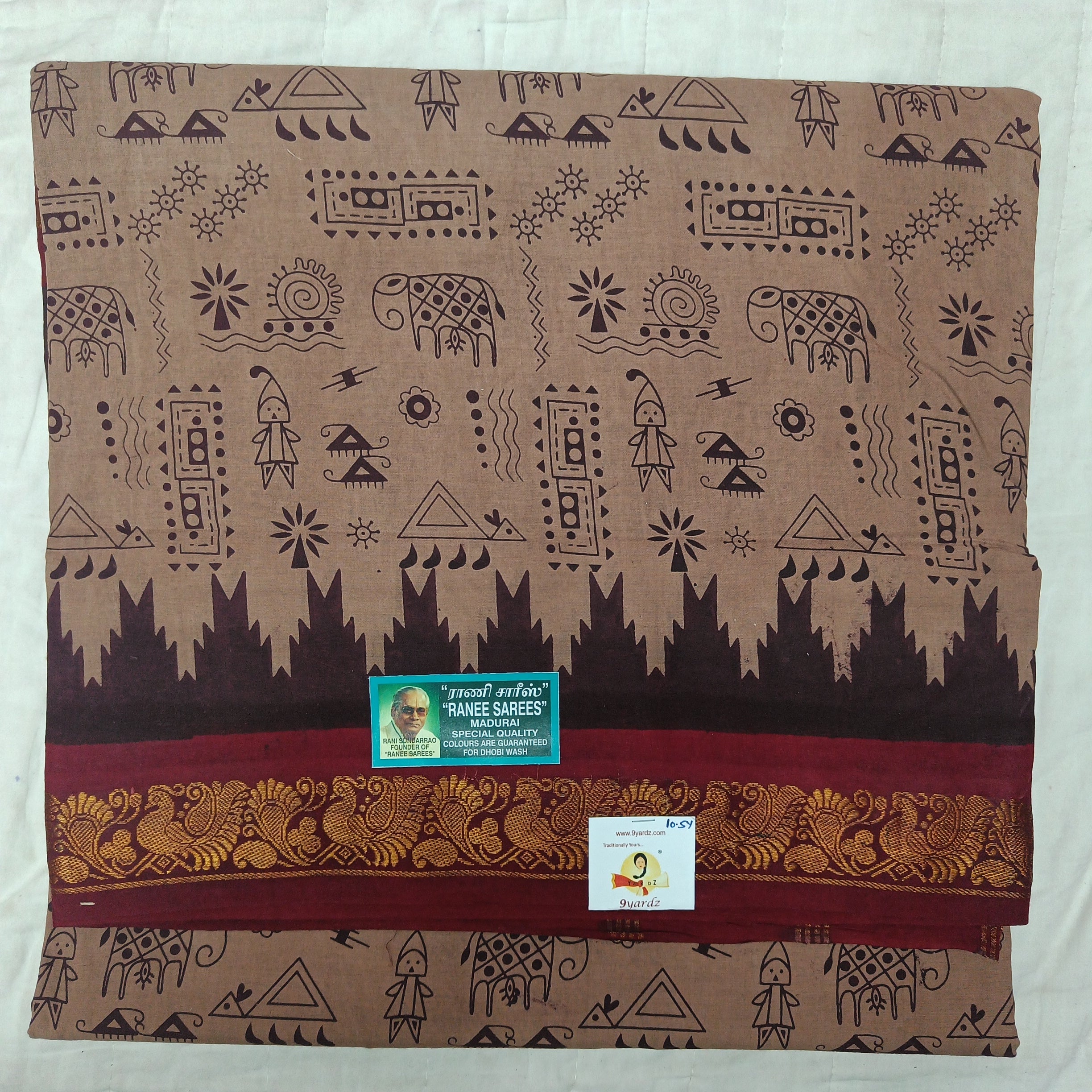 Ranee voyal saree 10.5yardz(9.5mtrs)