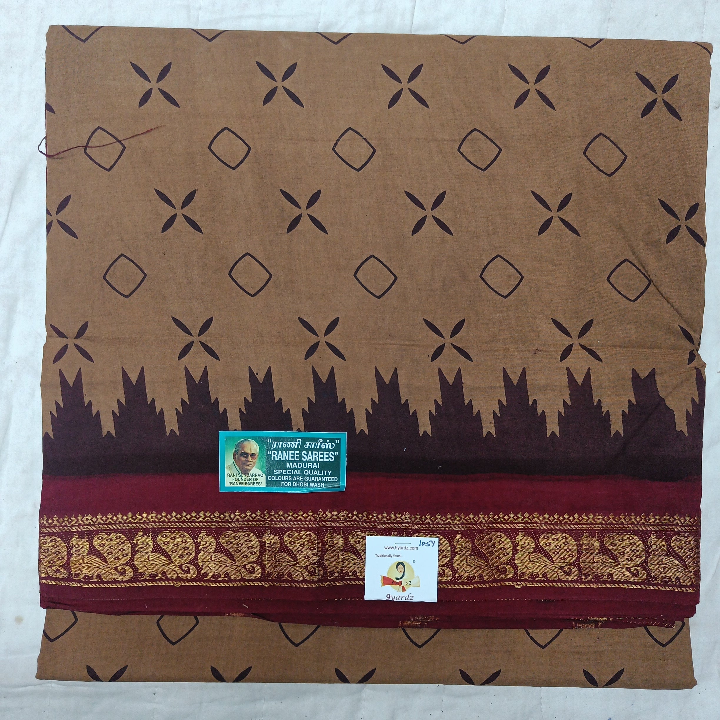 Ranee voyal saree 10.5yardz(9.5mtrs)
