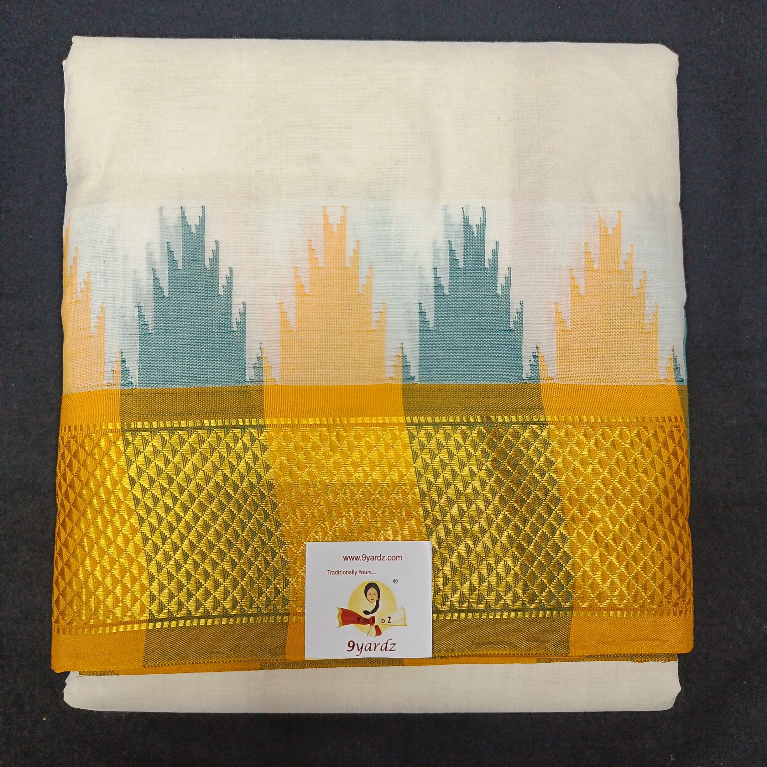 Pure cotton Muhurtham dhoti 10*6