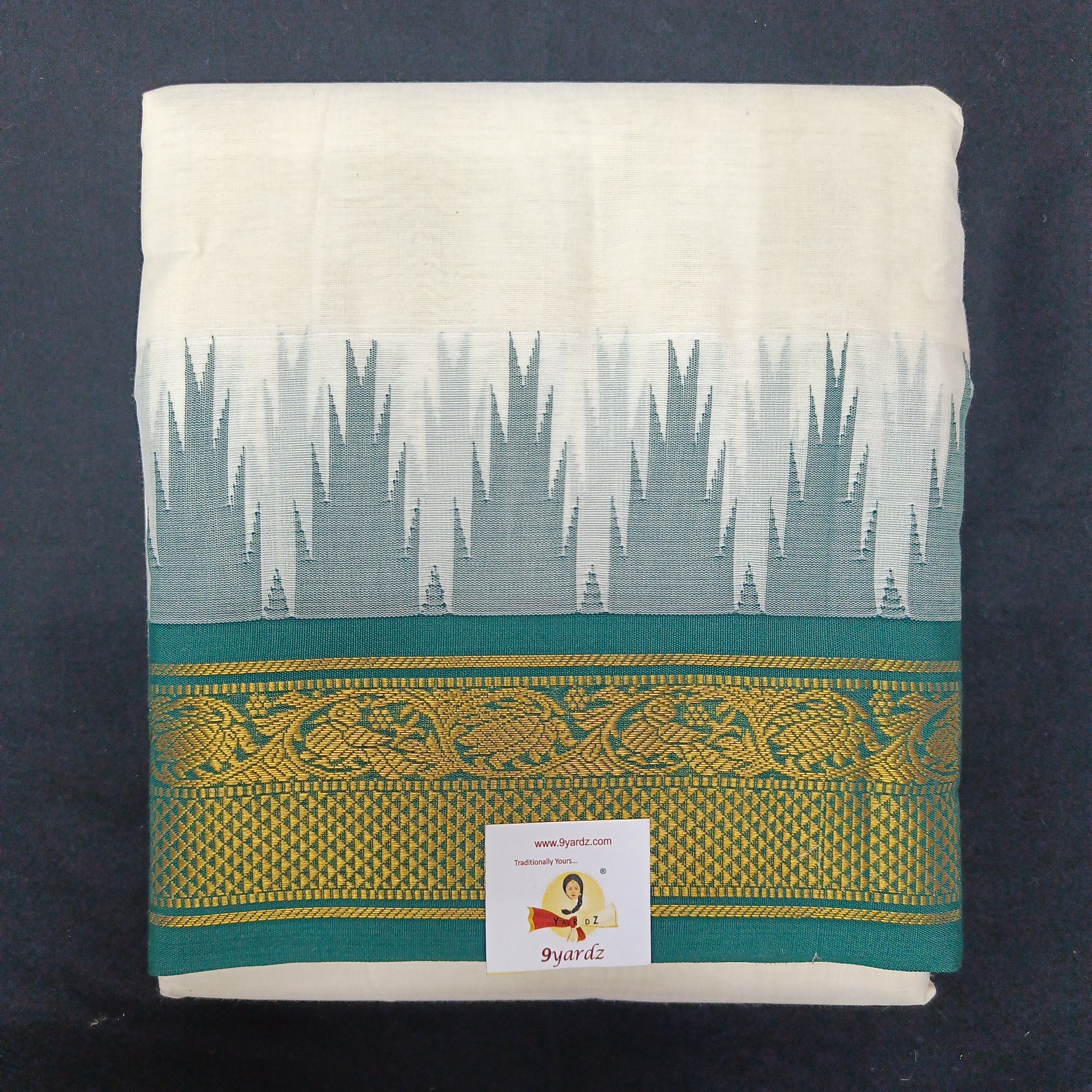 Pure cotton Muhurtham dhoti 10*6