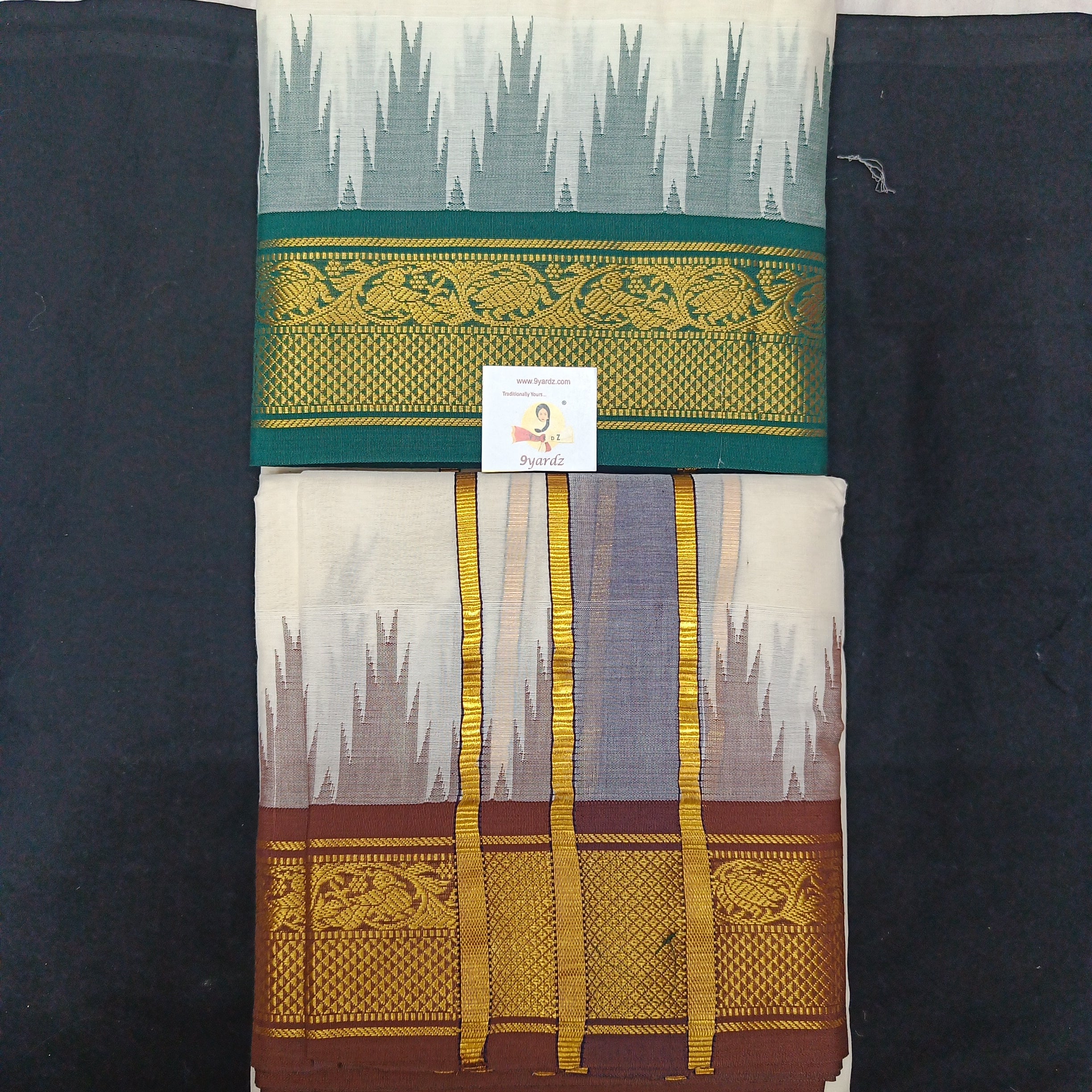 Pure cotton Muhurtham dhoti 10*6