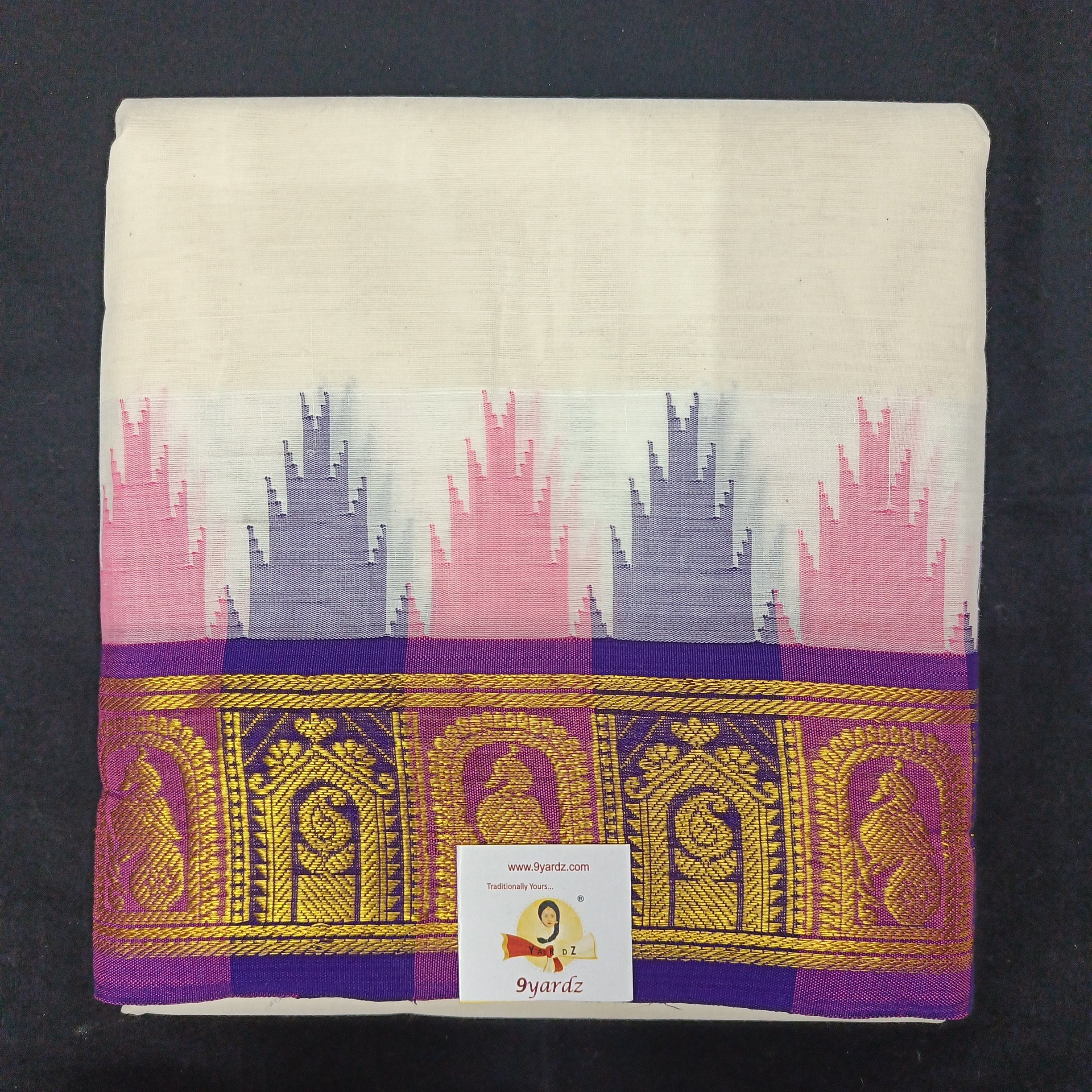 Pure cotton Muhurtham dhoti 10*6