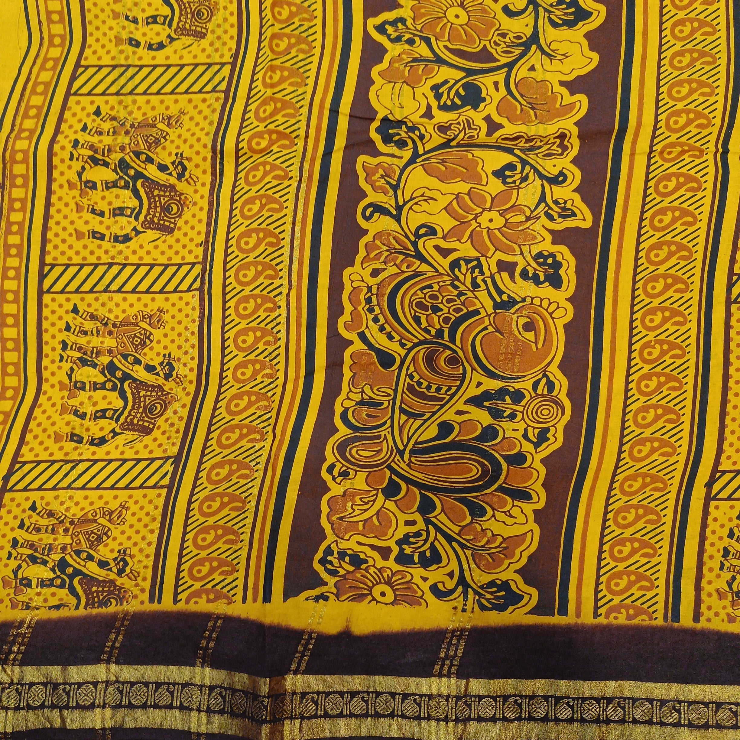 Sungudi cotton 9.5 yards madisar