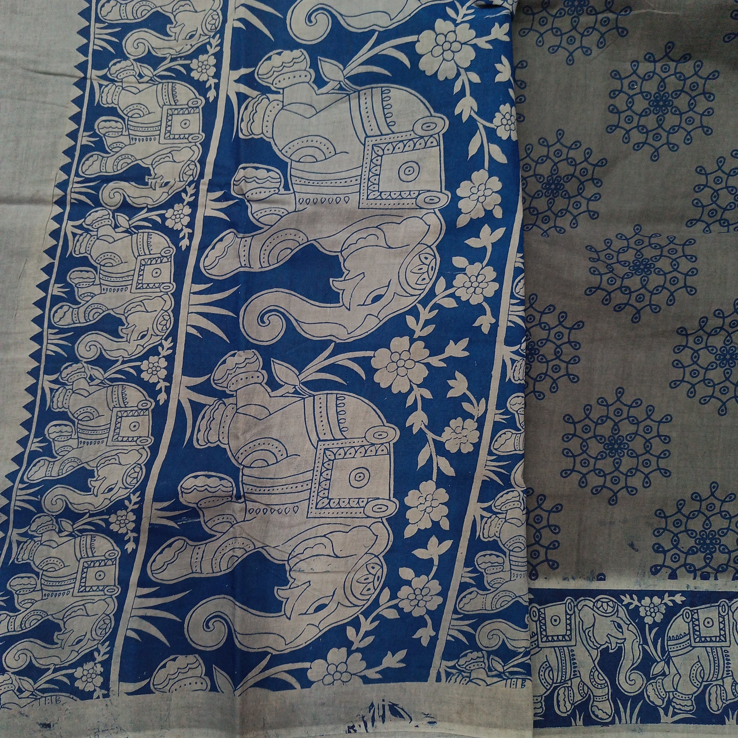 Sungudi cotton 9.5 yards madisar