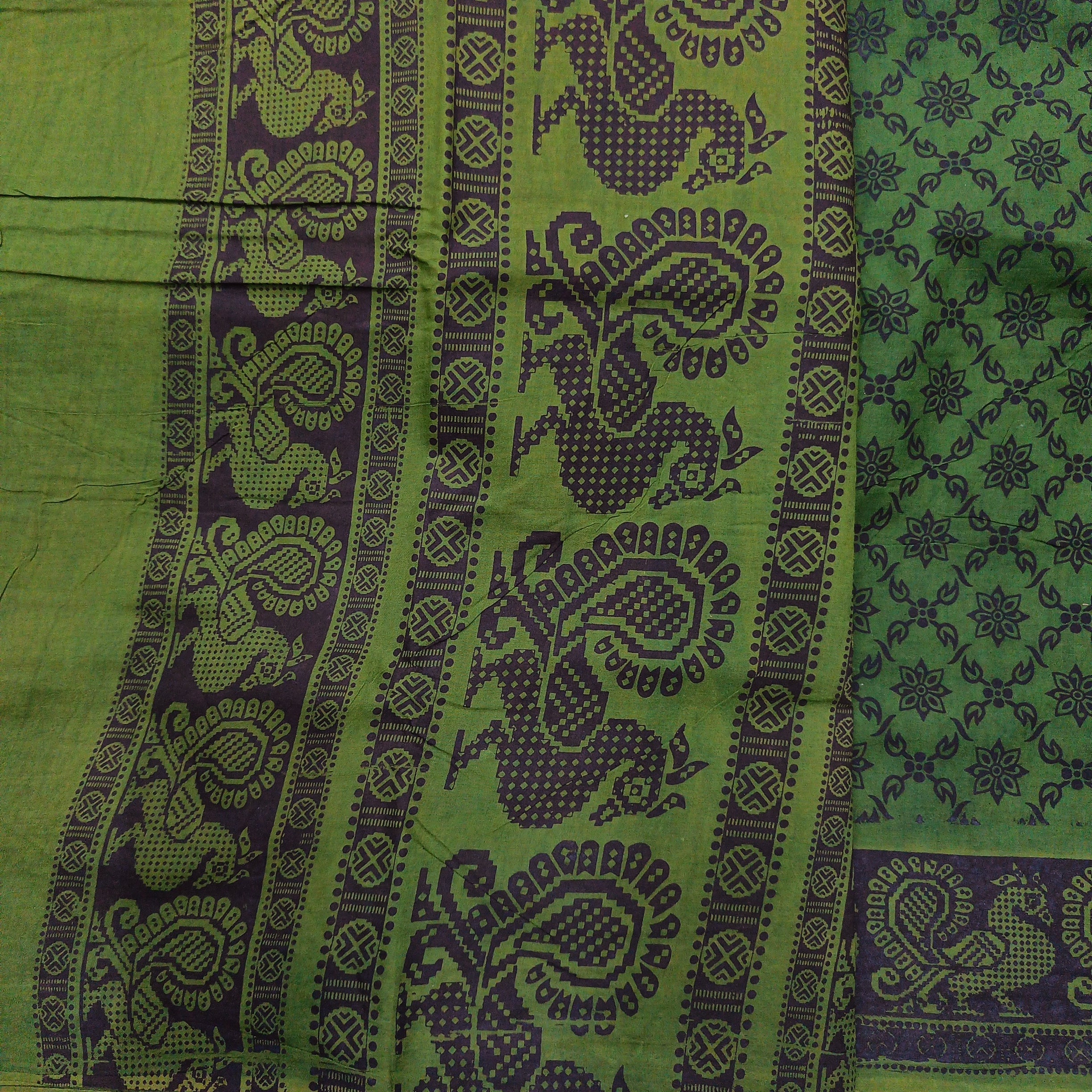 Sungudi cotton 9.5 yards madisar
