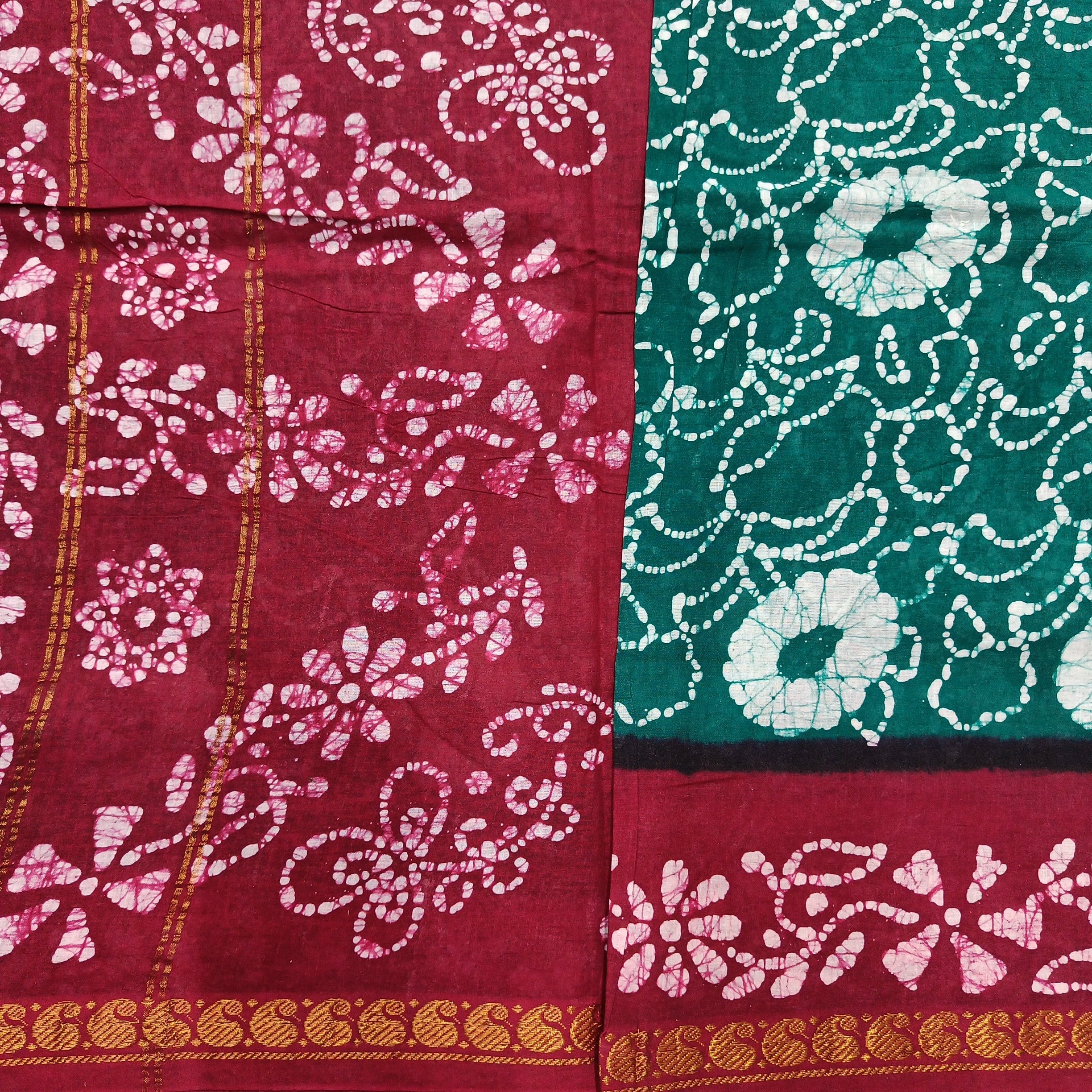 Sungudi cotton 9.5 yards madisar
