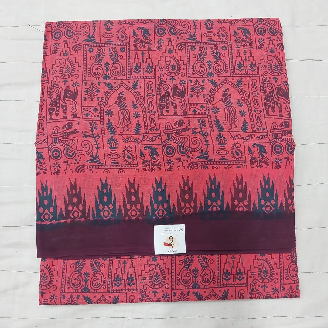 Sungudi cotton 6 yards