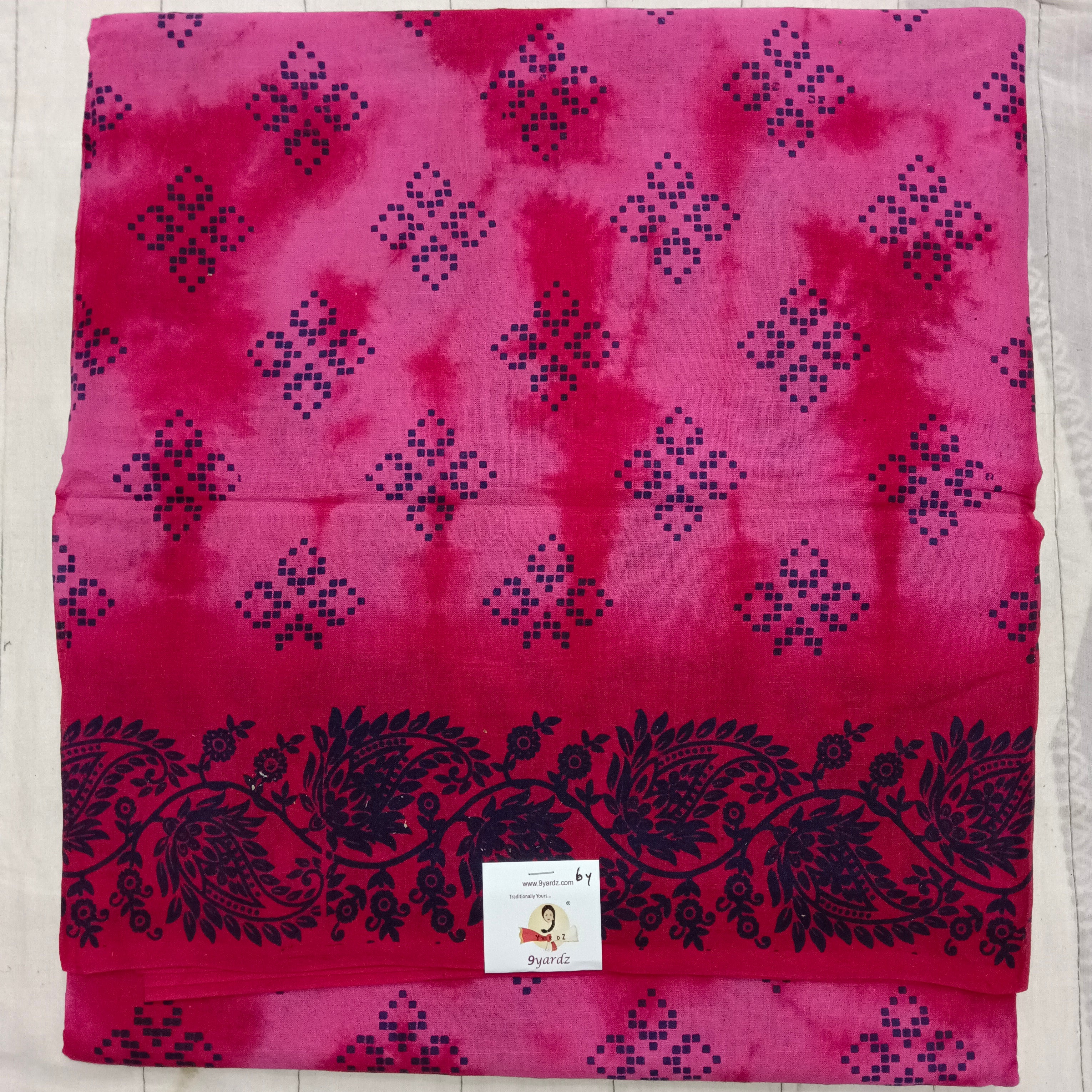 Sungudi cotton 6 yards