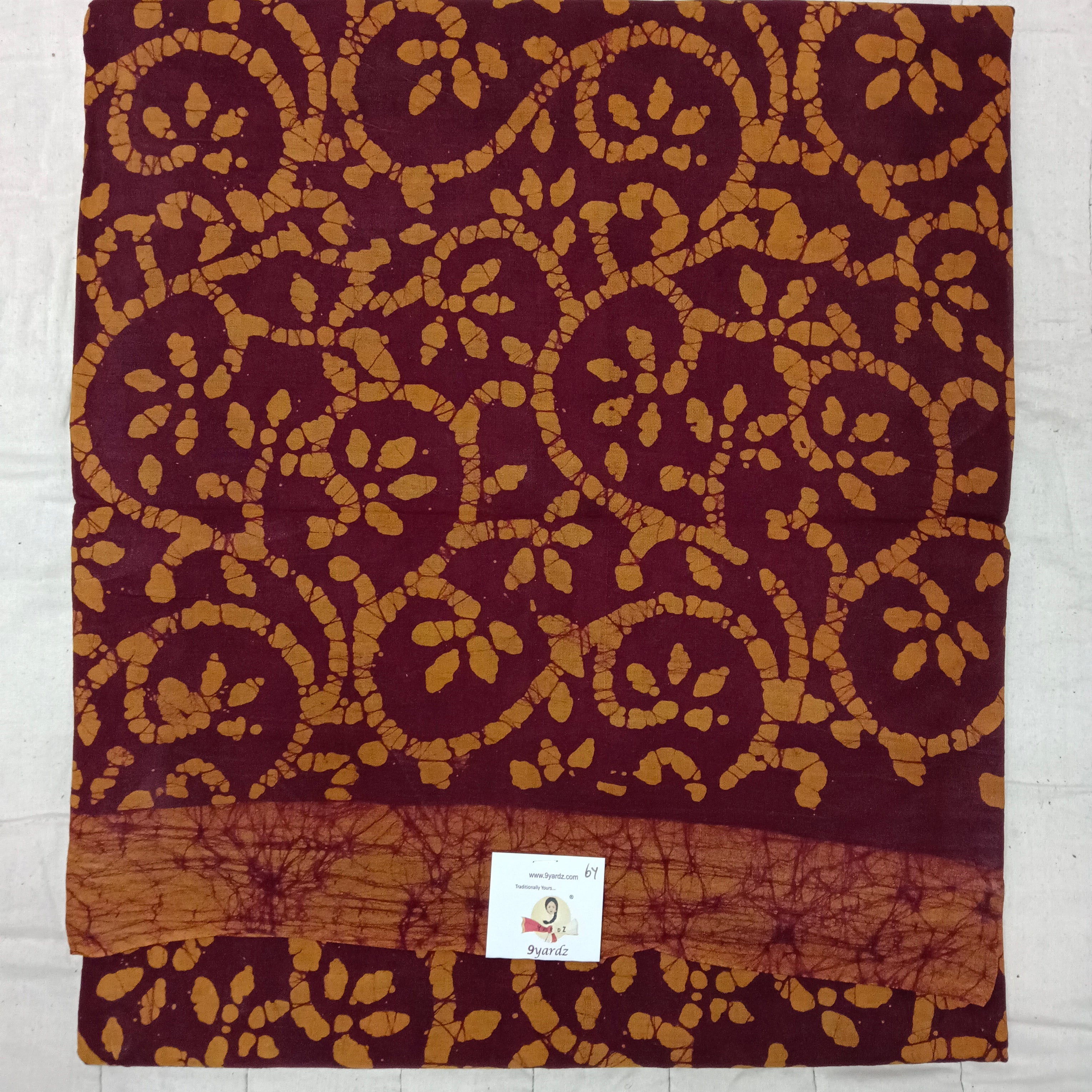 Sungudi cotton 6 yards