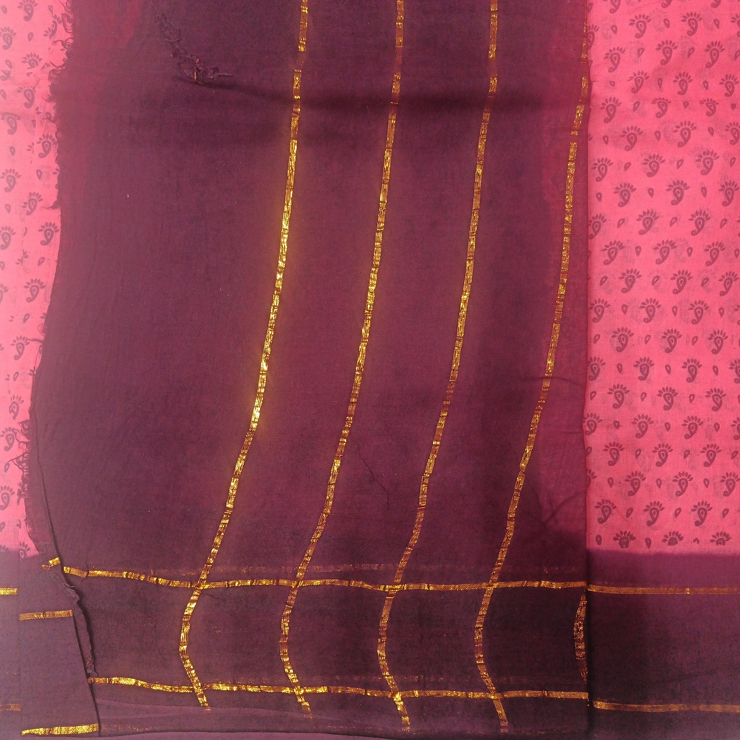 Sungudi cotton 9.5 yards madisar