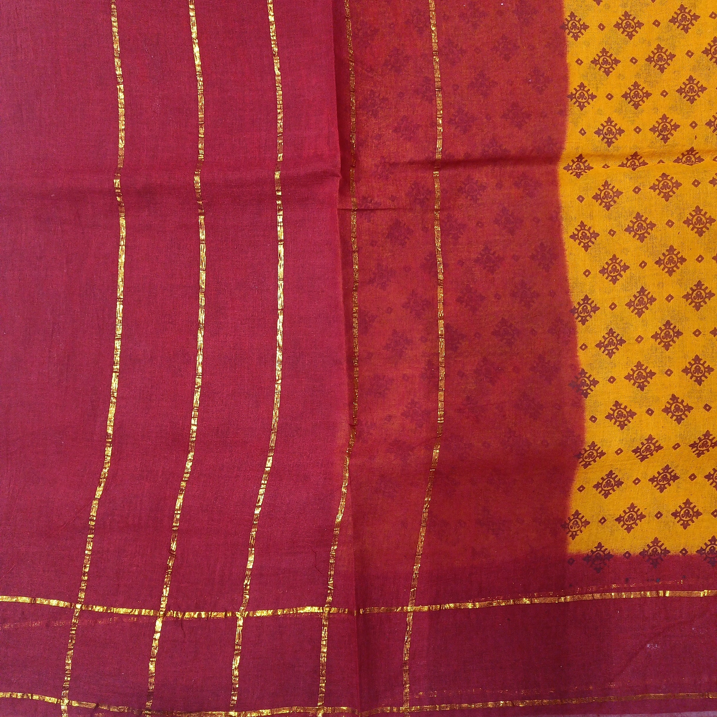 Sungudi cotton 9.5 yards madisar