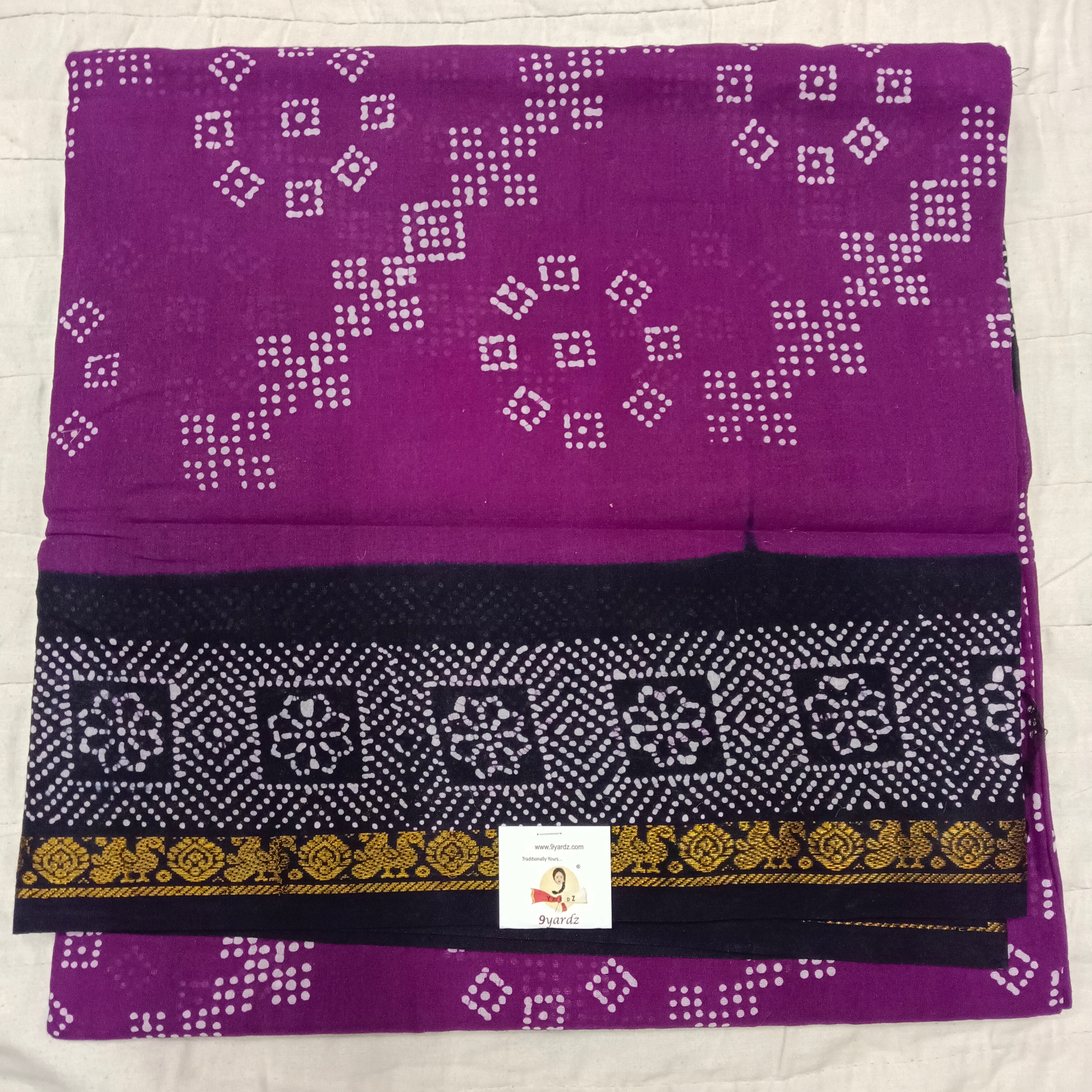 Sungudi cotton 6 yards