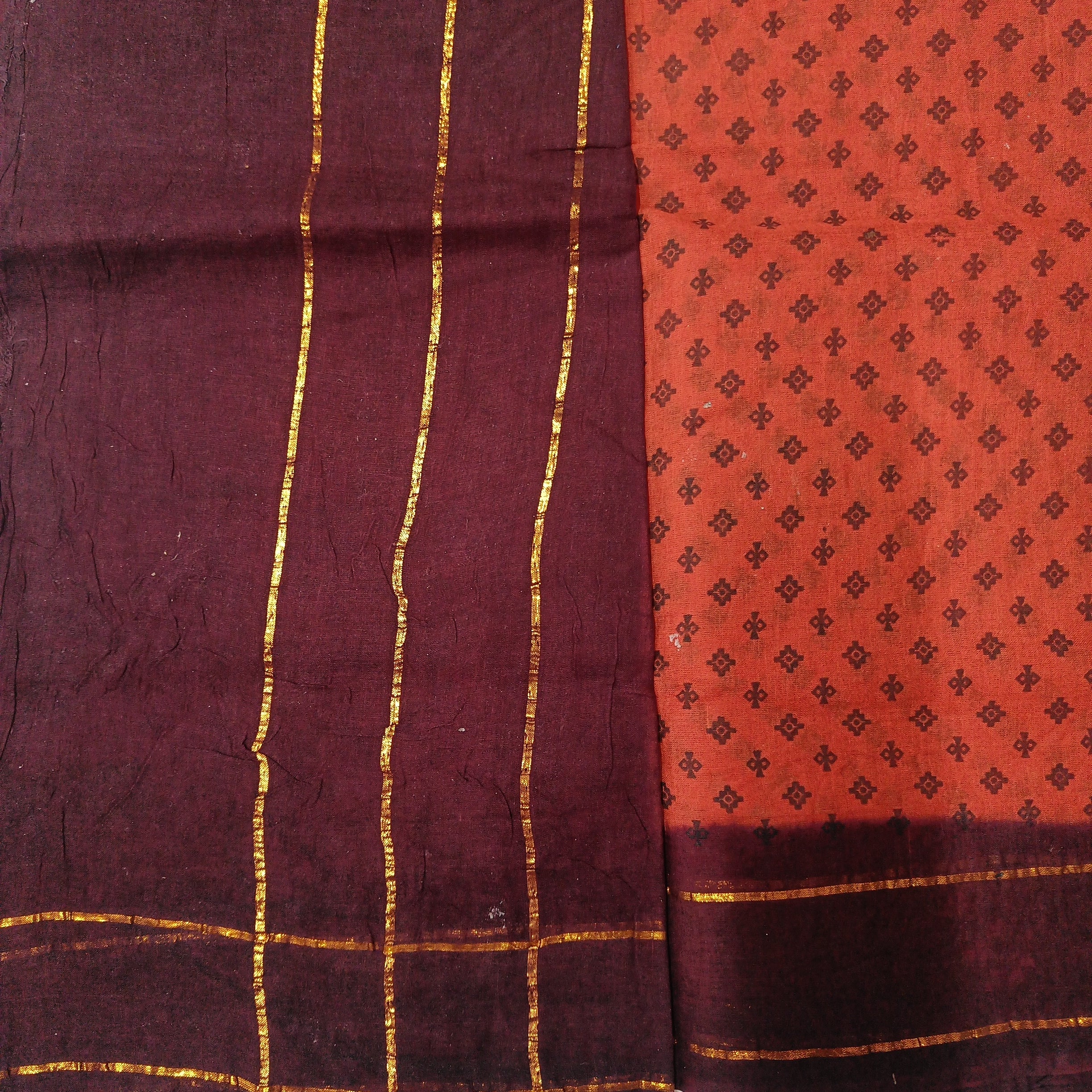 Sungudi cotton 9.5 yards madisar
