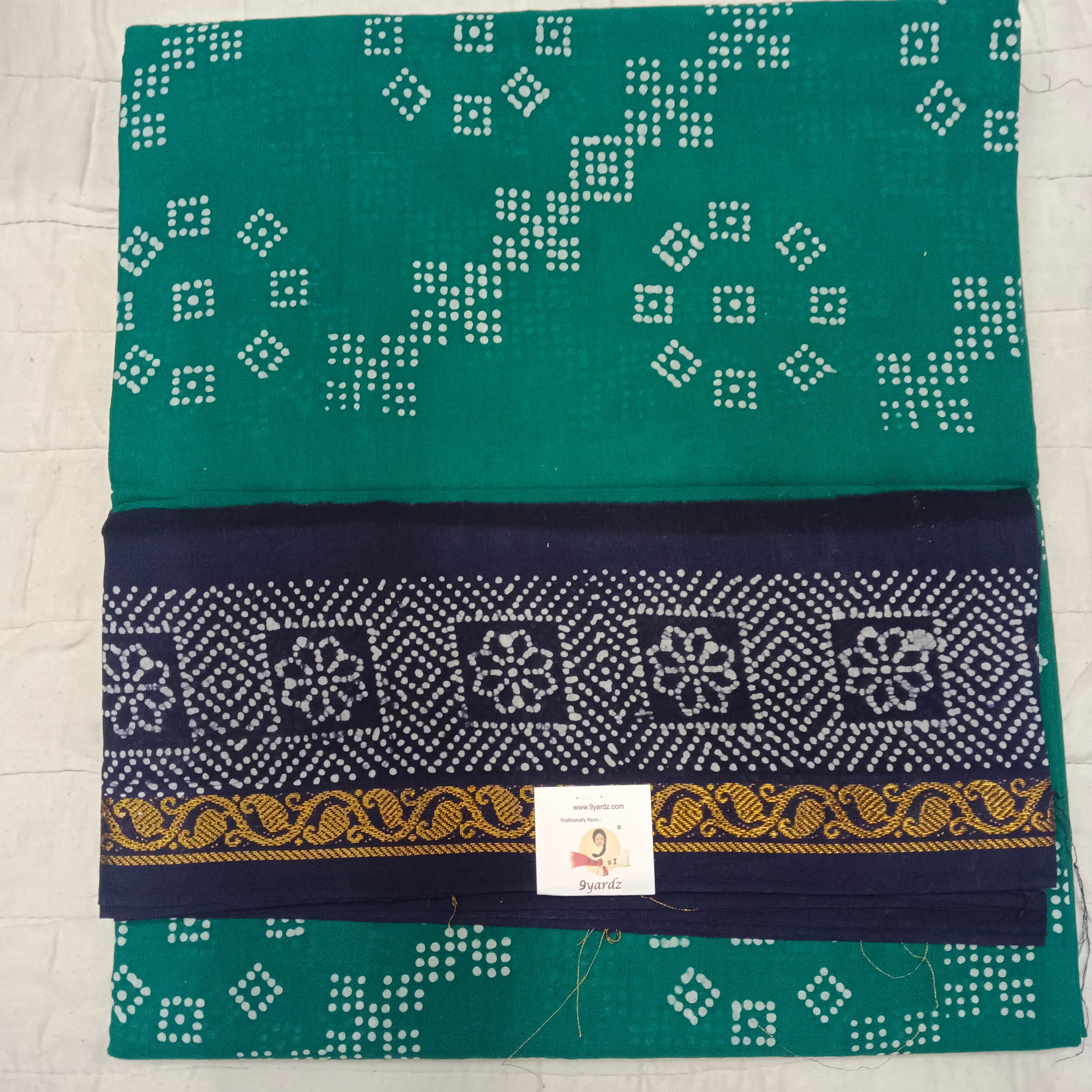 Sungudi cotton 6 yards