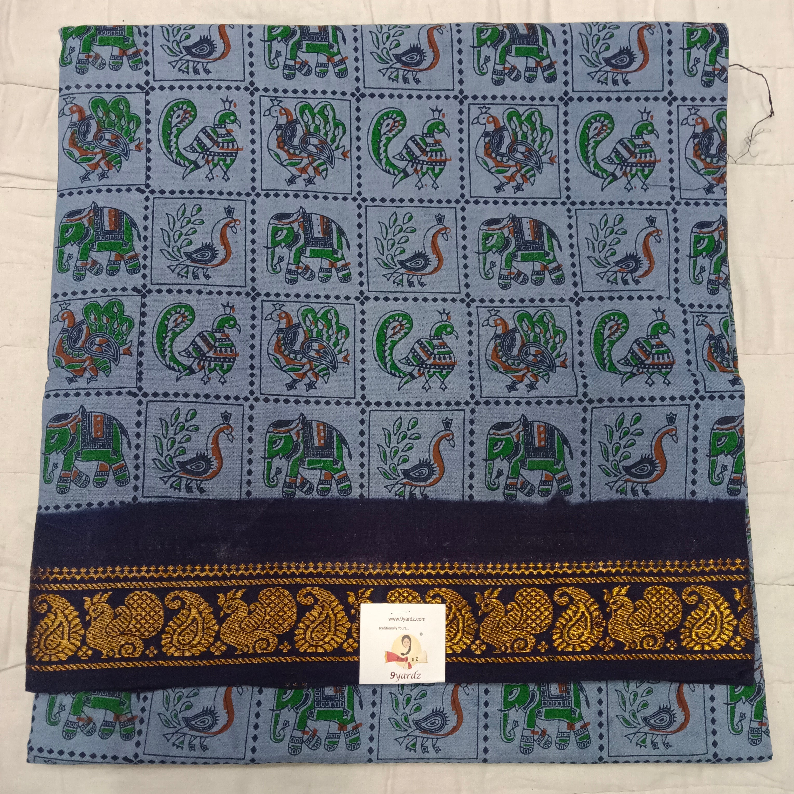Sungudi cotton 6 yards