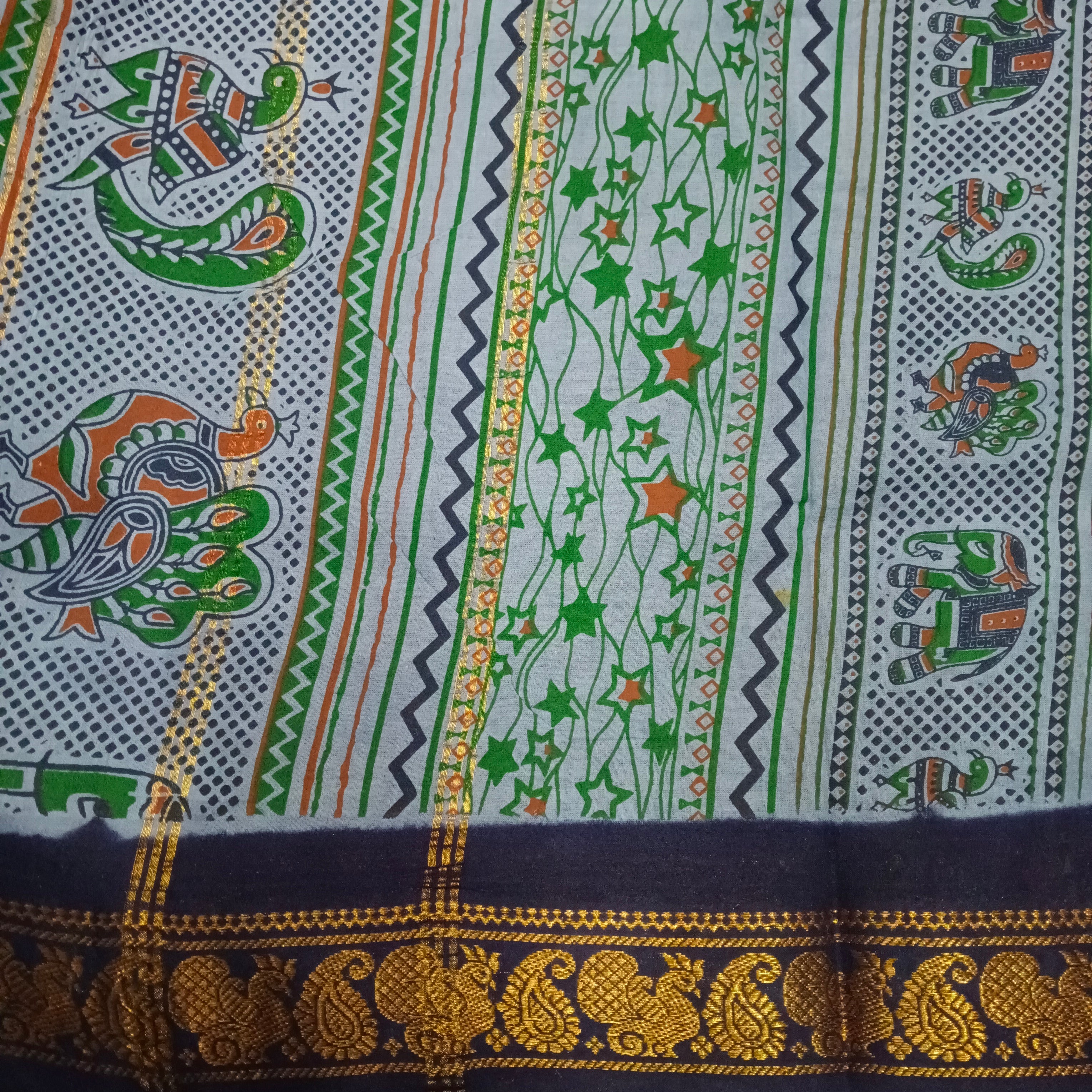 Sungudi cotton 6 yards