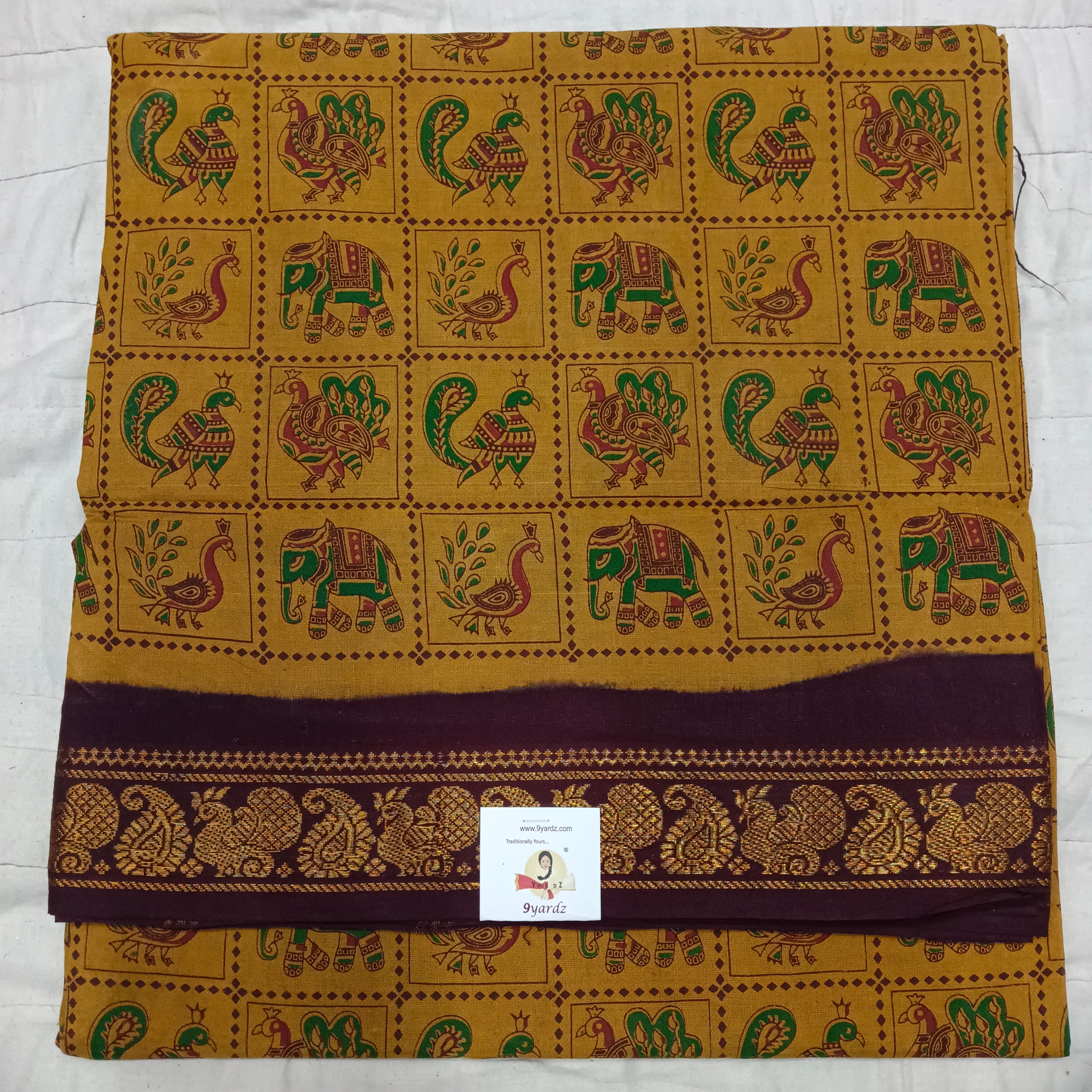 Sungudi cotton 6 yards
