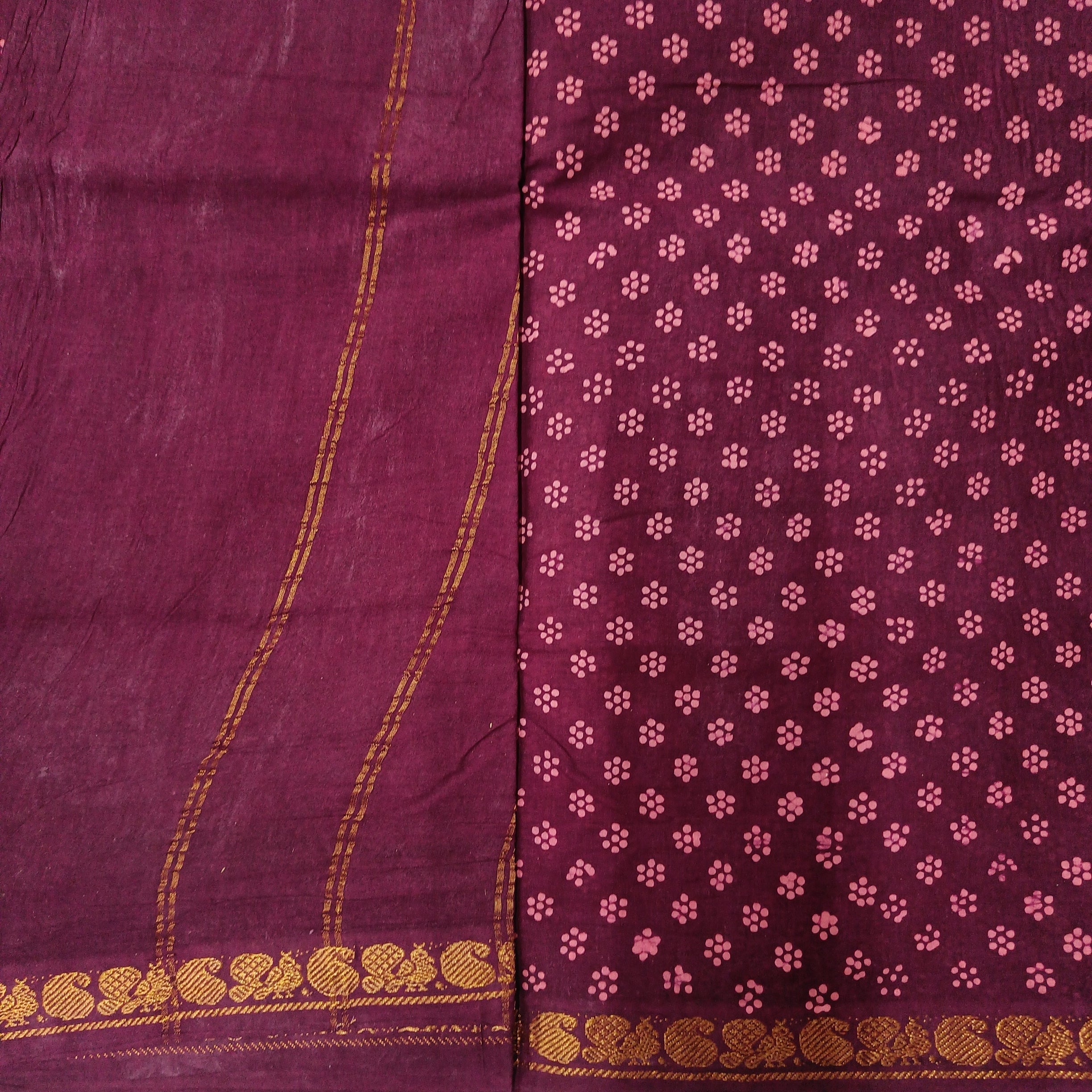 Sungudi cotton 9.5 yards madisar