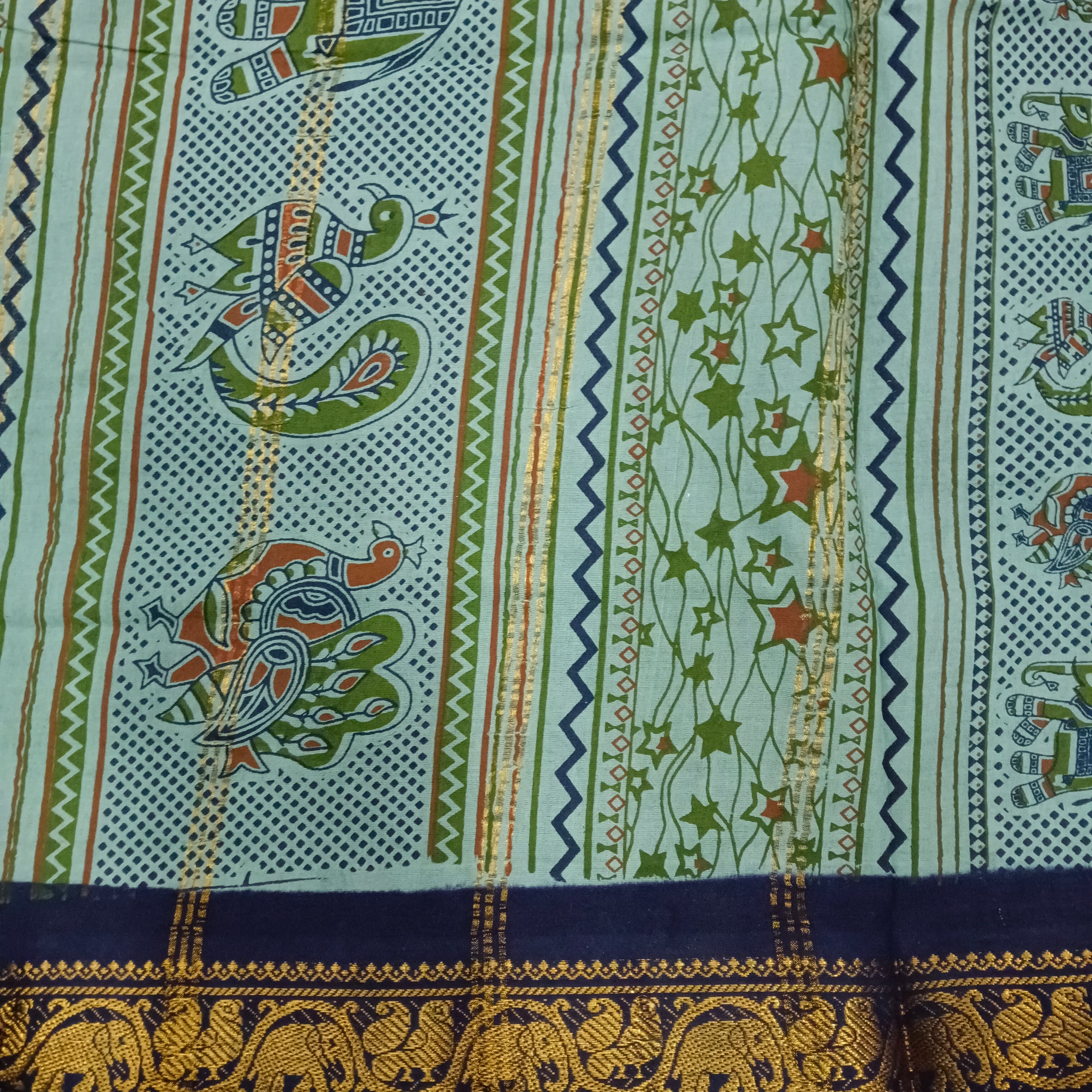 Sungudi cotton 6 yards