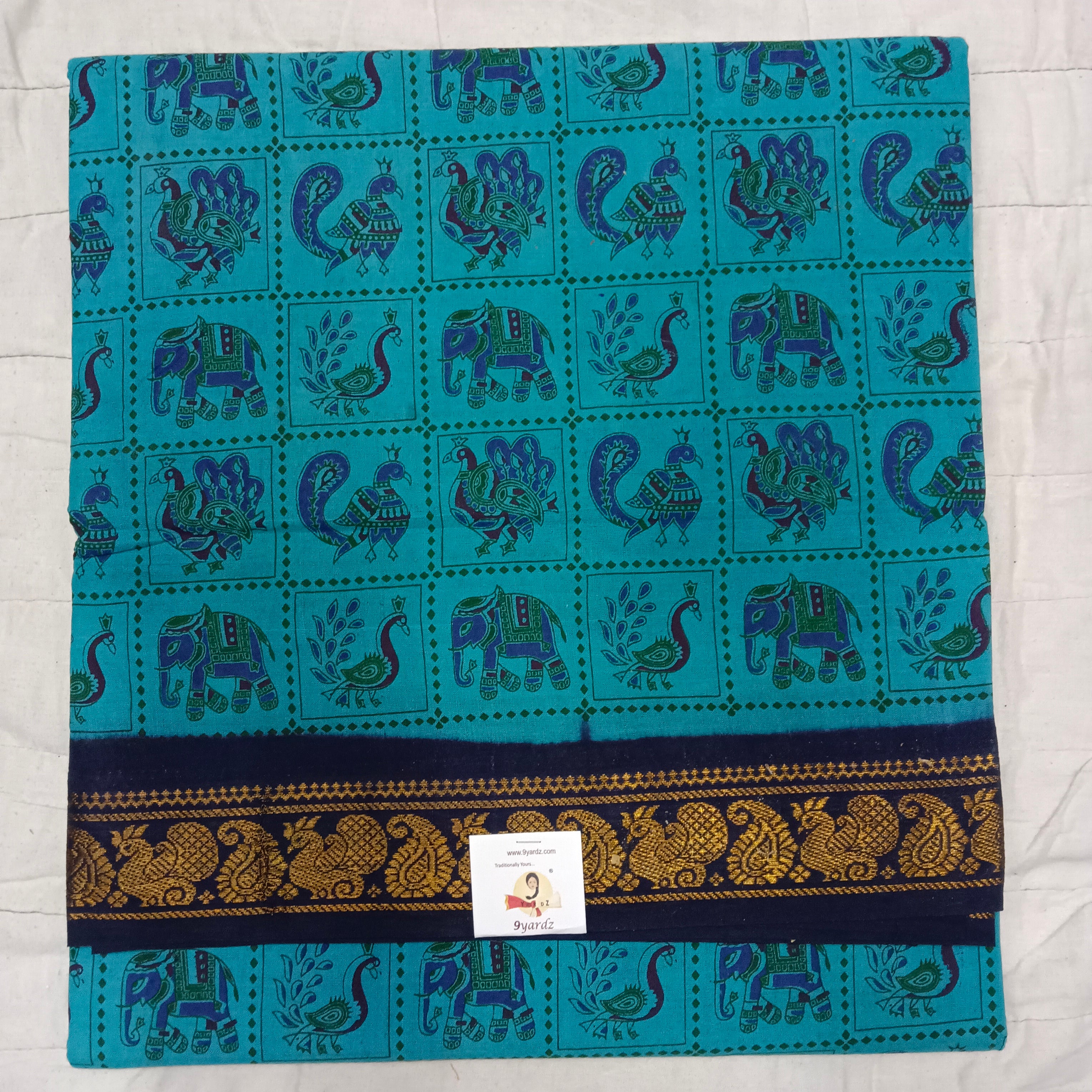 Sungudi cotton 6 yards