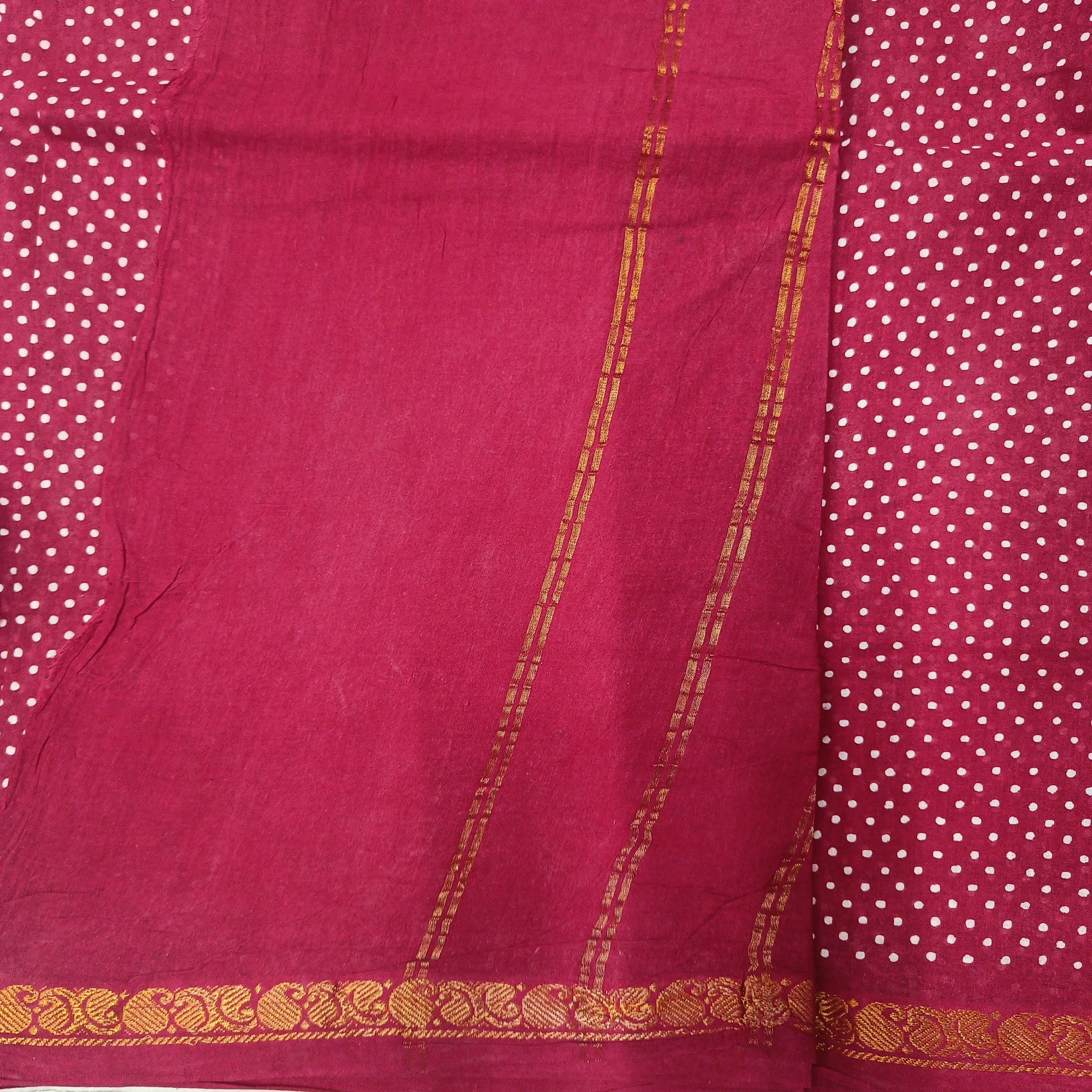 Sungudi cotton 9.5 yards madisar