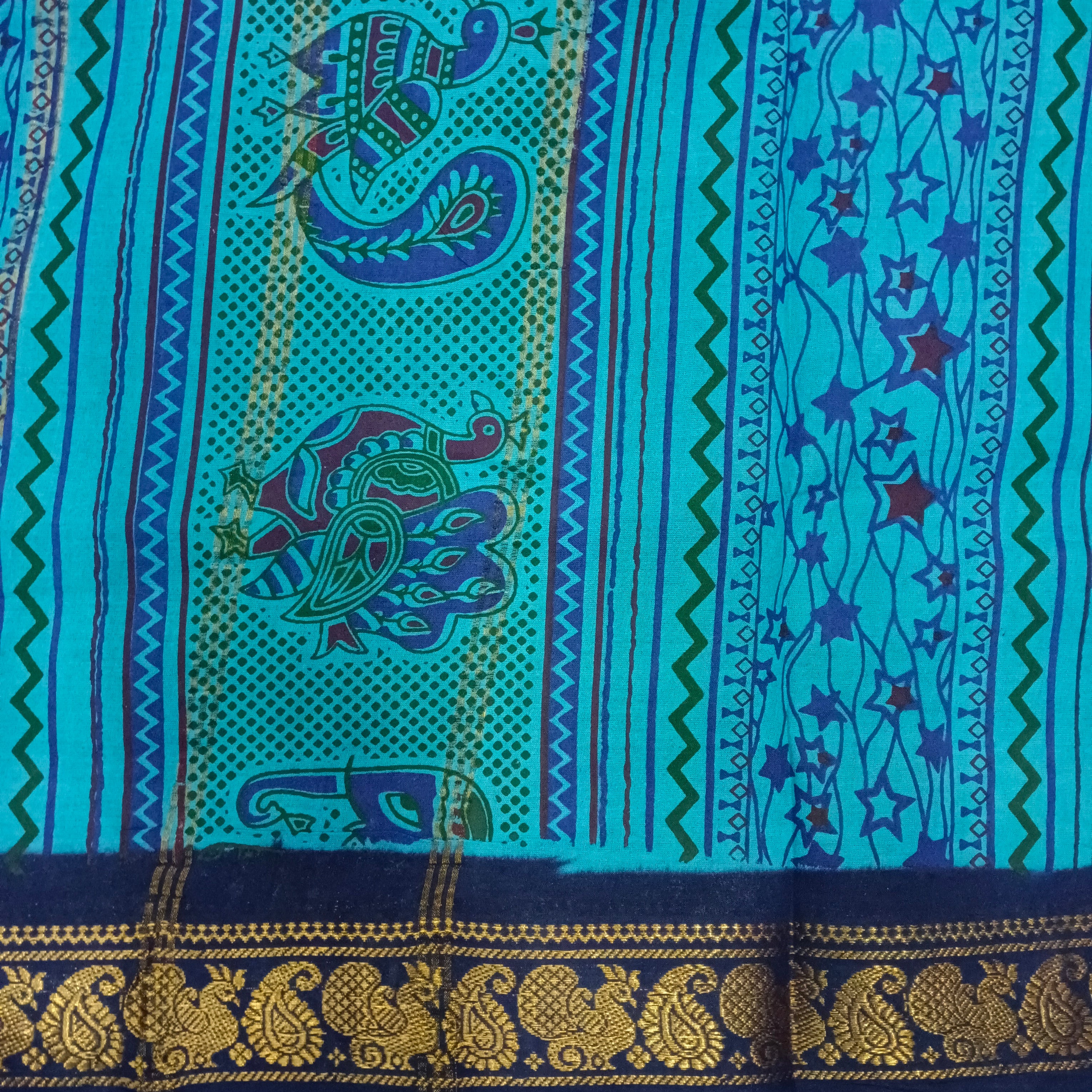 Sungudi cotton 6 yards