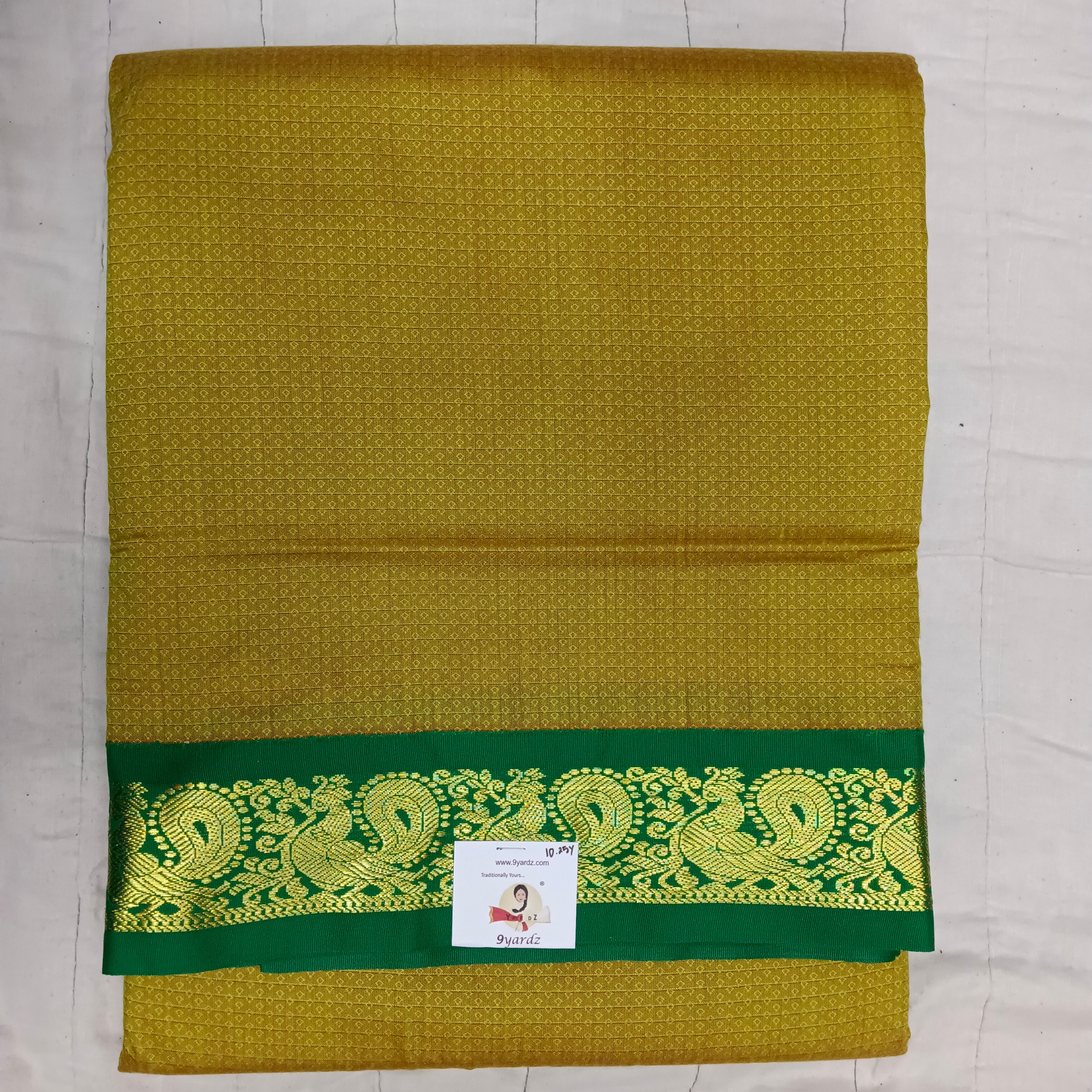 Akshaya cotton 10.25 yards madisar embossed