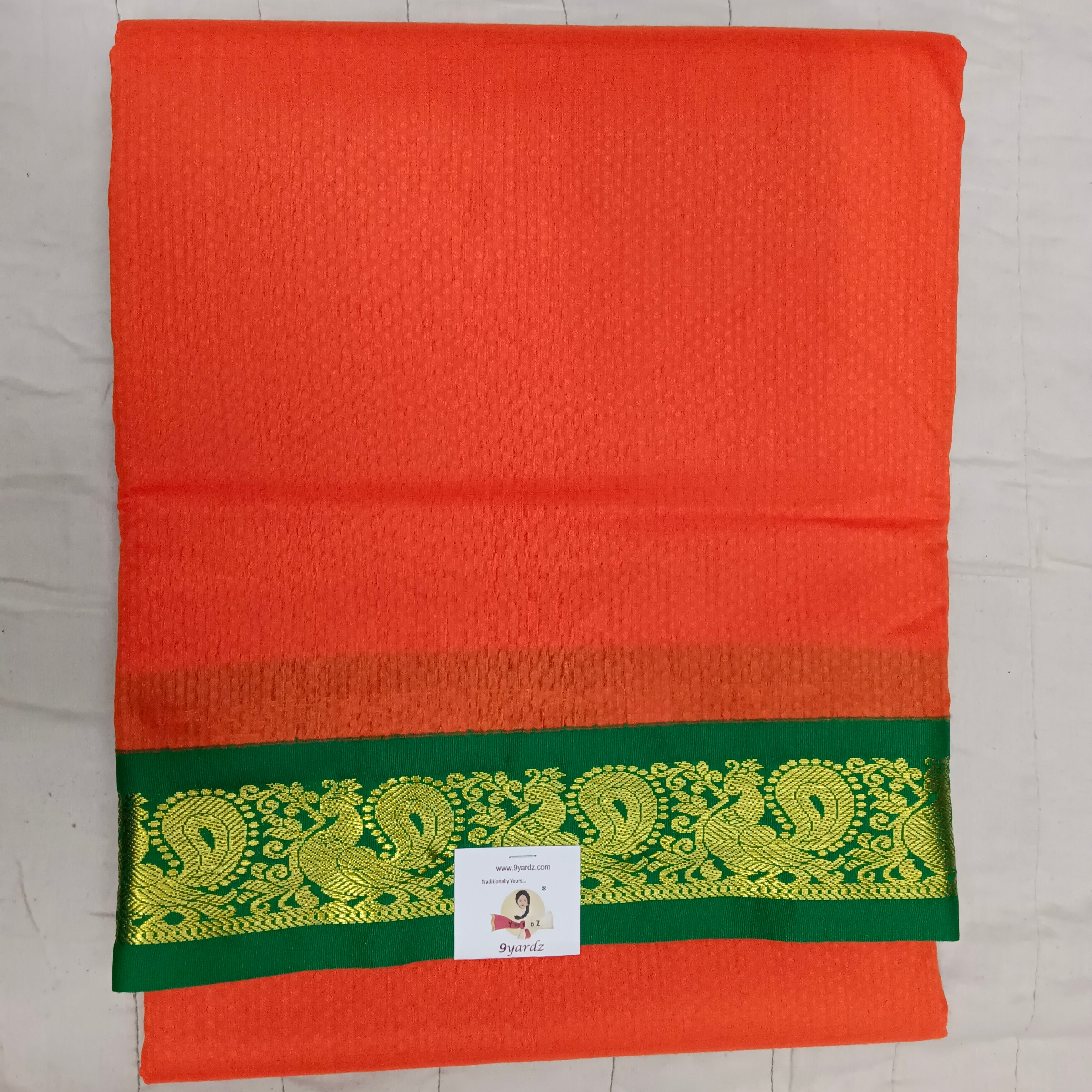 Akshaya cotton 10.25 yards madisar embossed