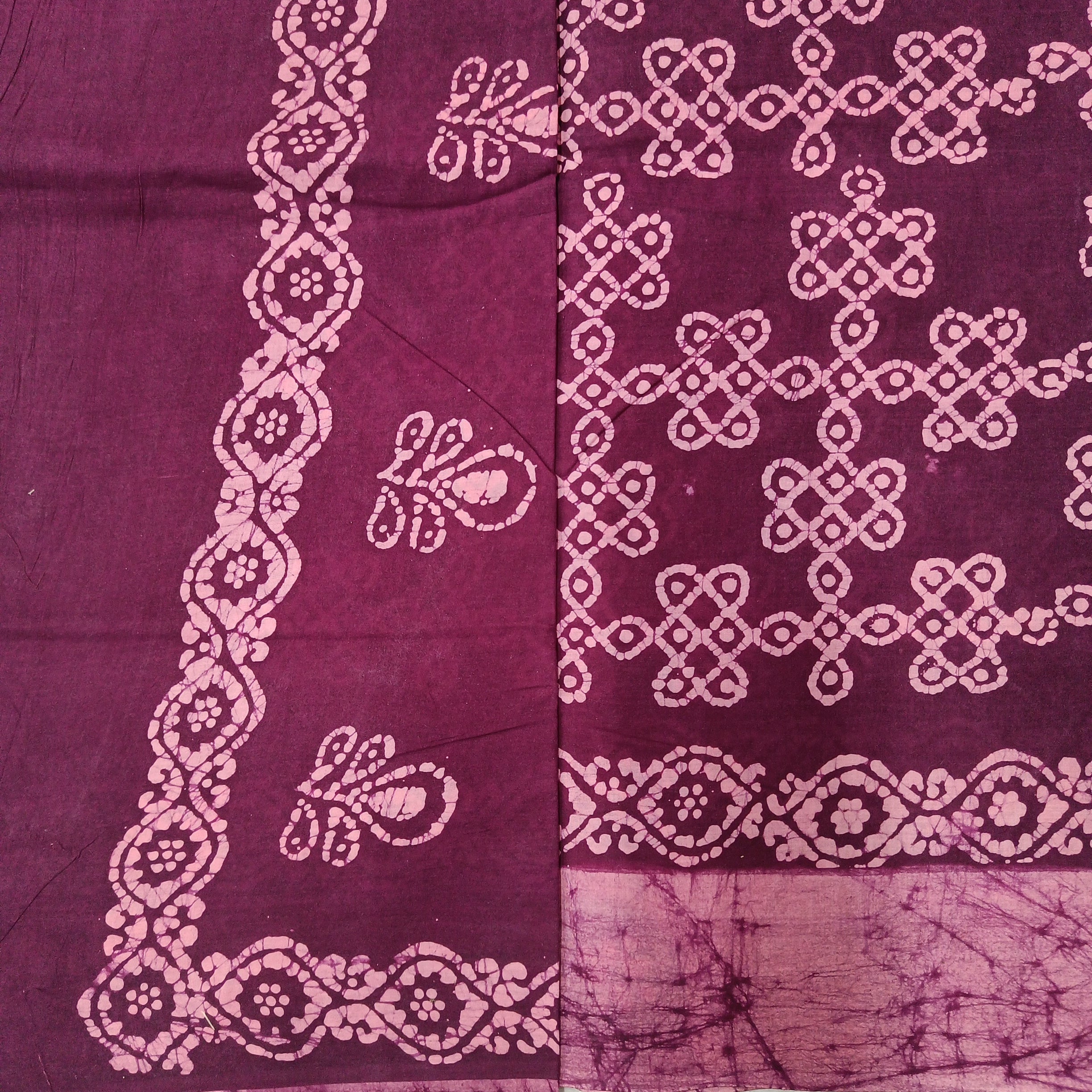 Sungudi cotton 9.5 yards madisar