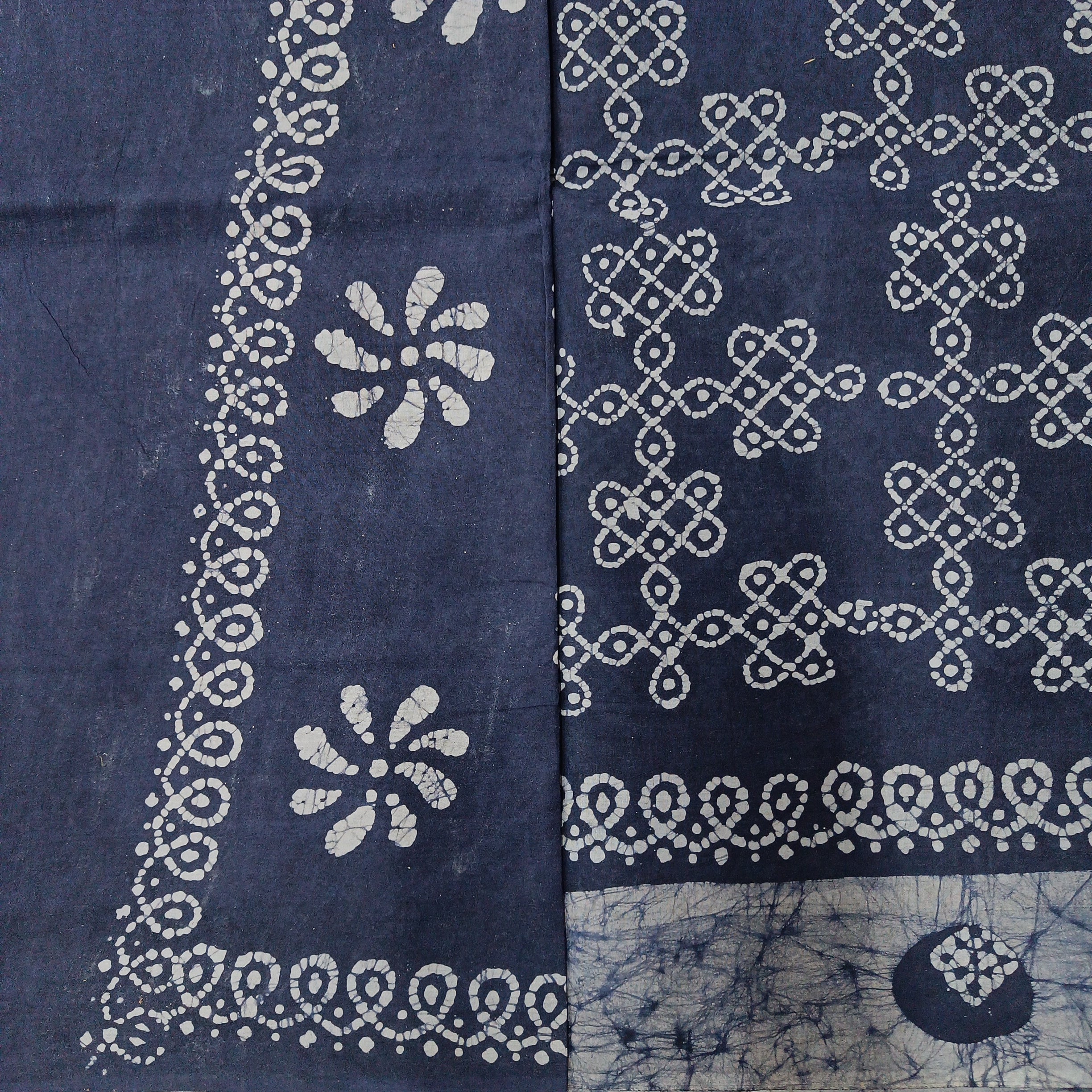 Sungudi cotton 9.5 yards madisar