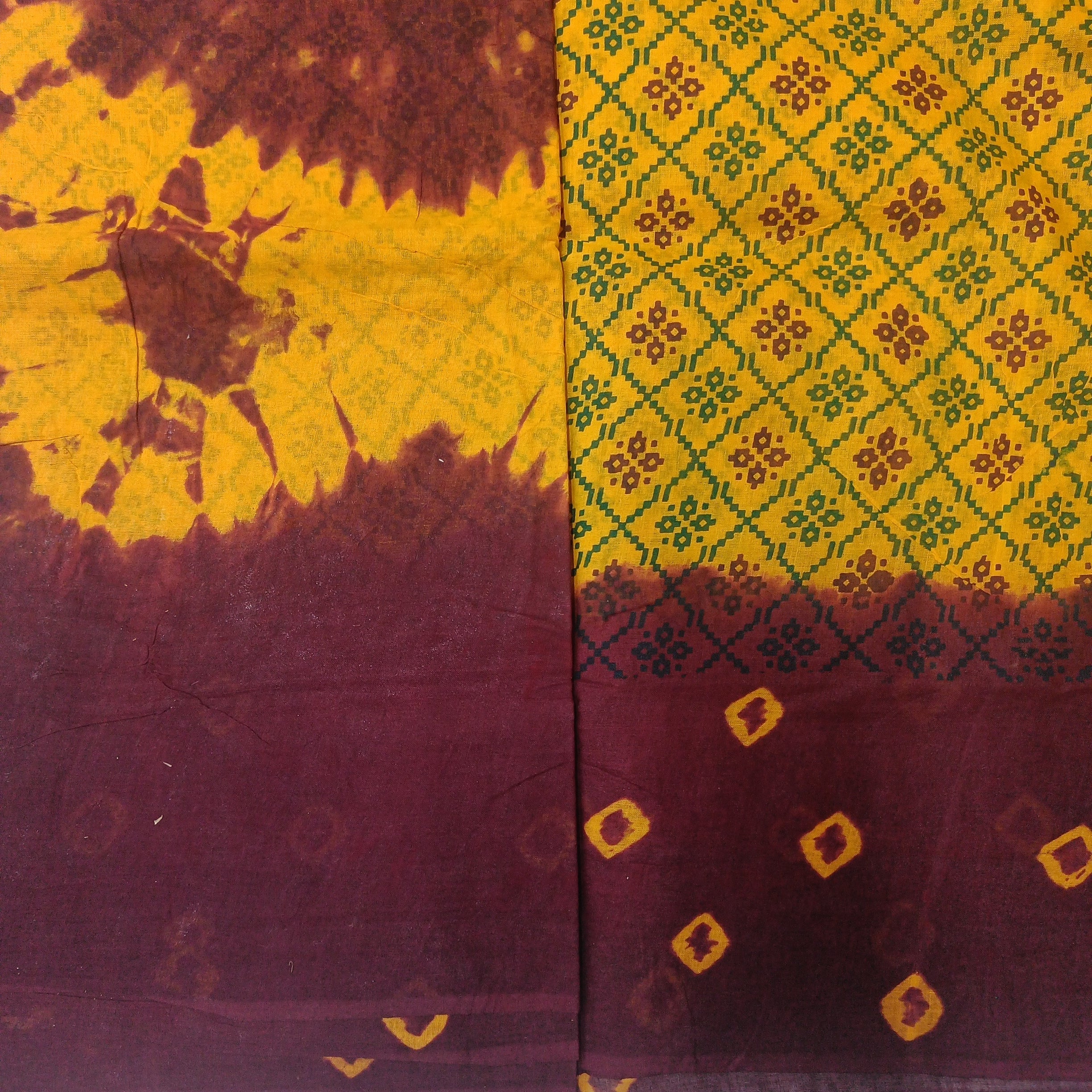 Sungudi cotton 9.5 yards madisar